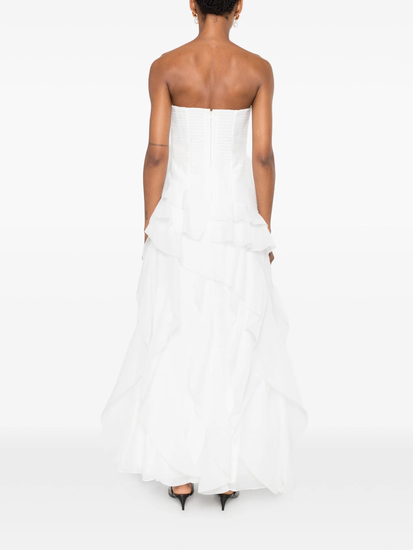 Canyon ruffled gown