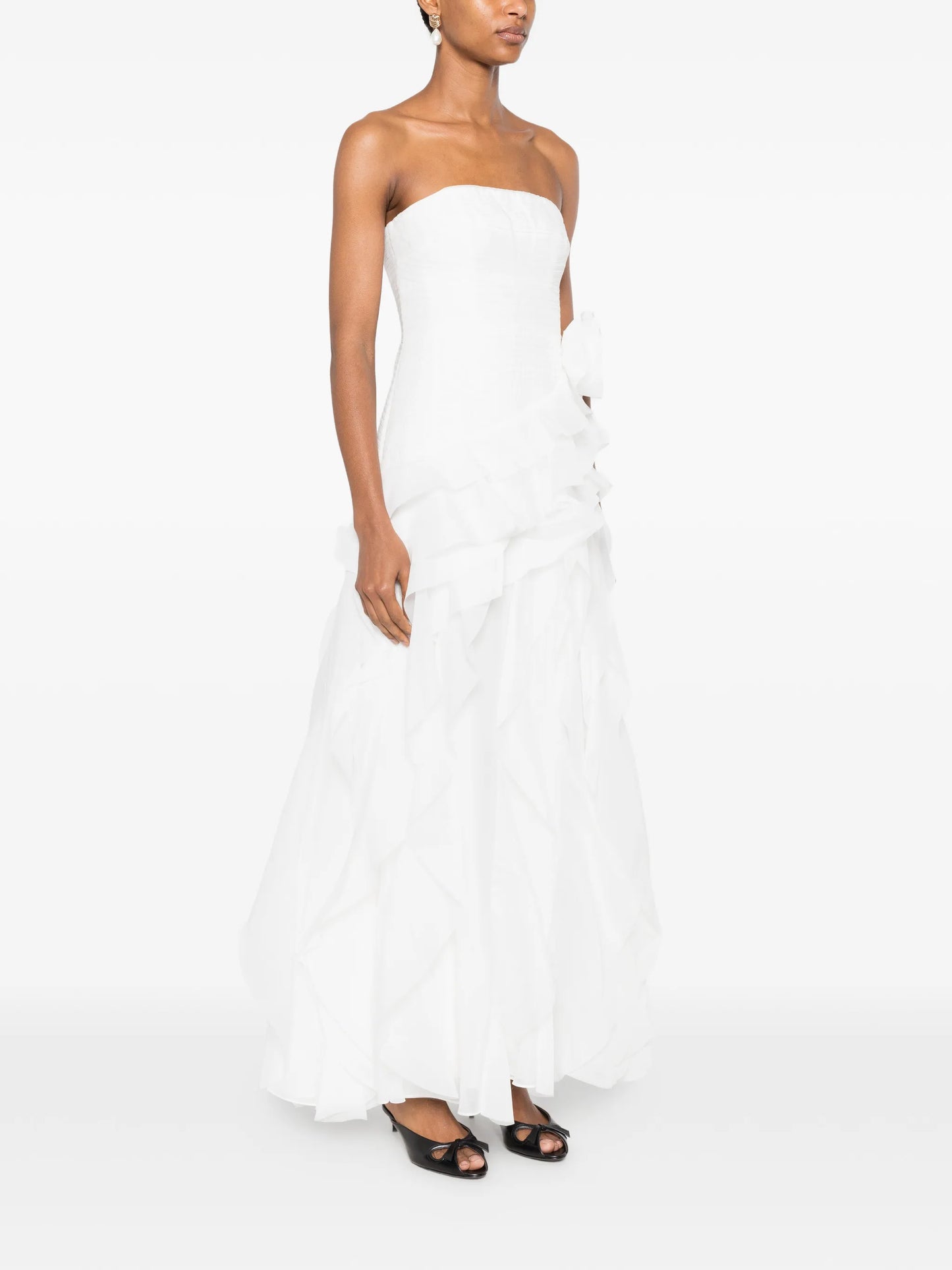 Canyon ruffled gown