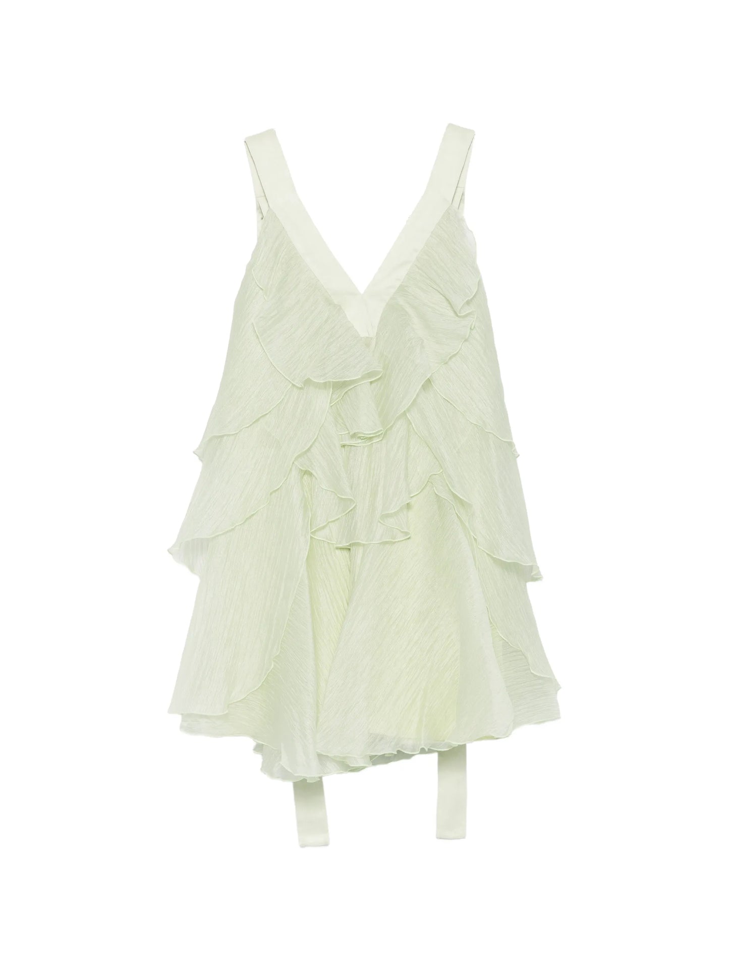 Athena ruffled dress
