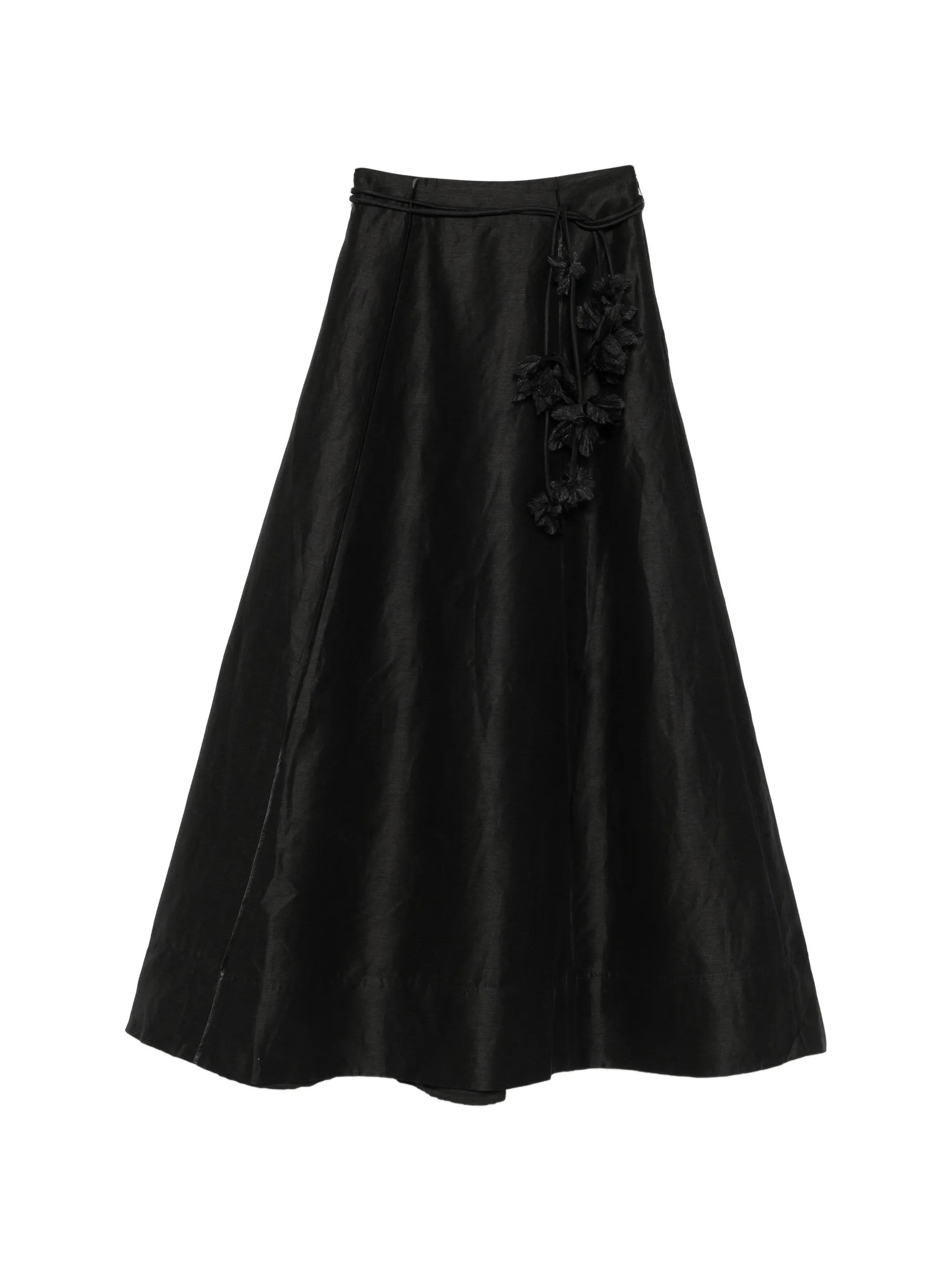 Demi floral-embellished maxi skirt