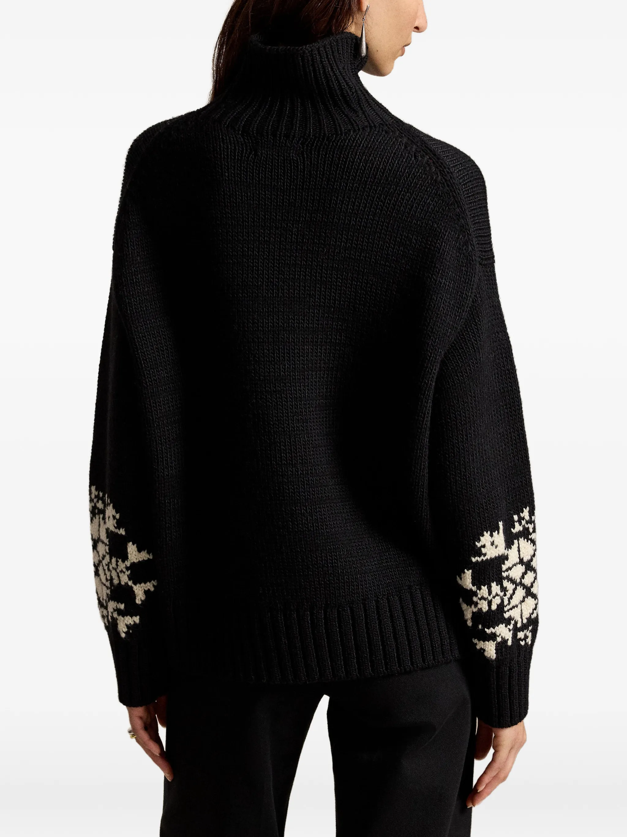 wool turtleneck sweater