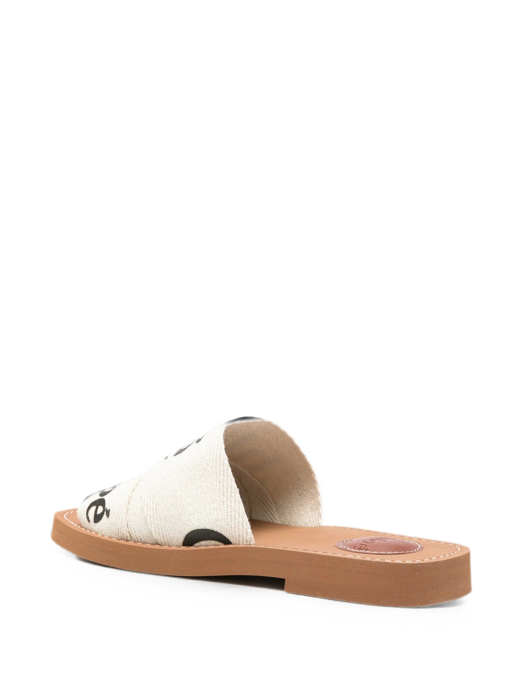Woody logo-print sandals