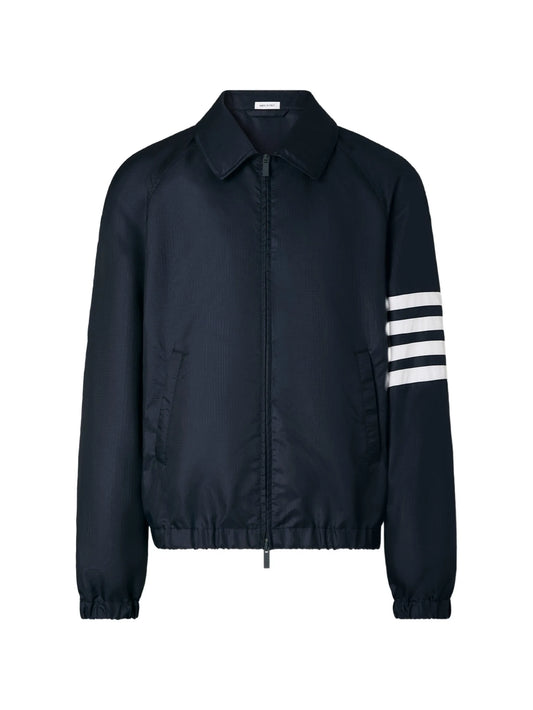 Shiny Ripstop 4-Bar track jacket