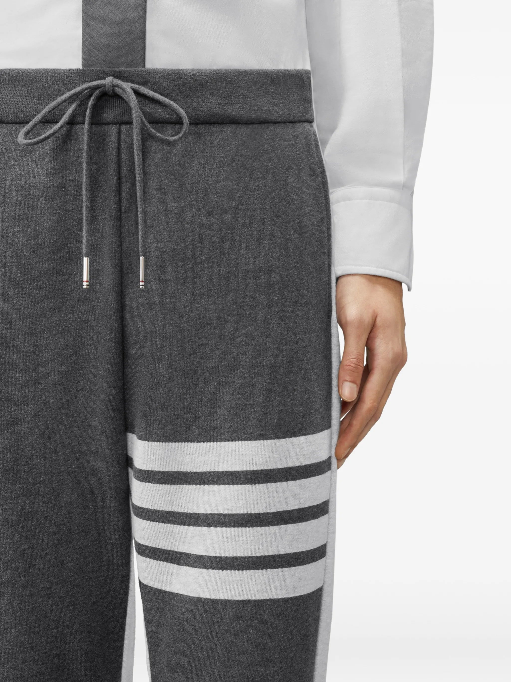 4-Bar colour-block track pants