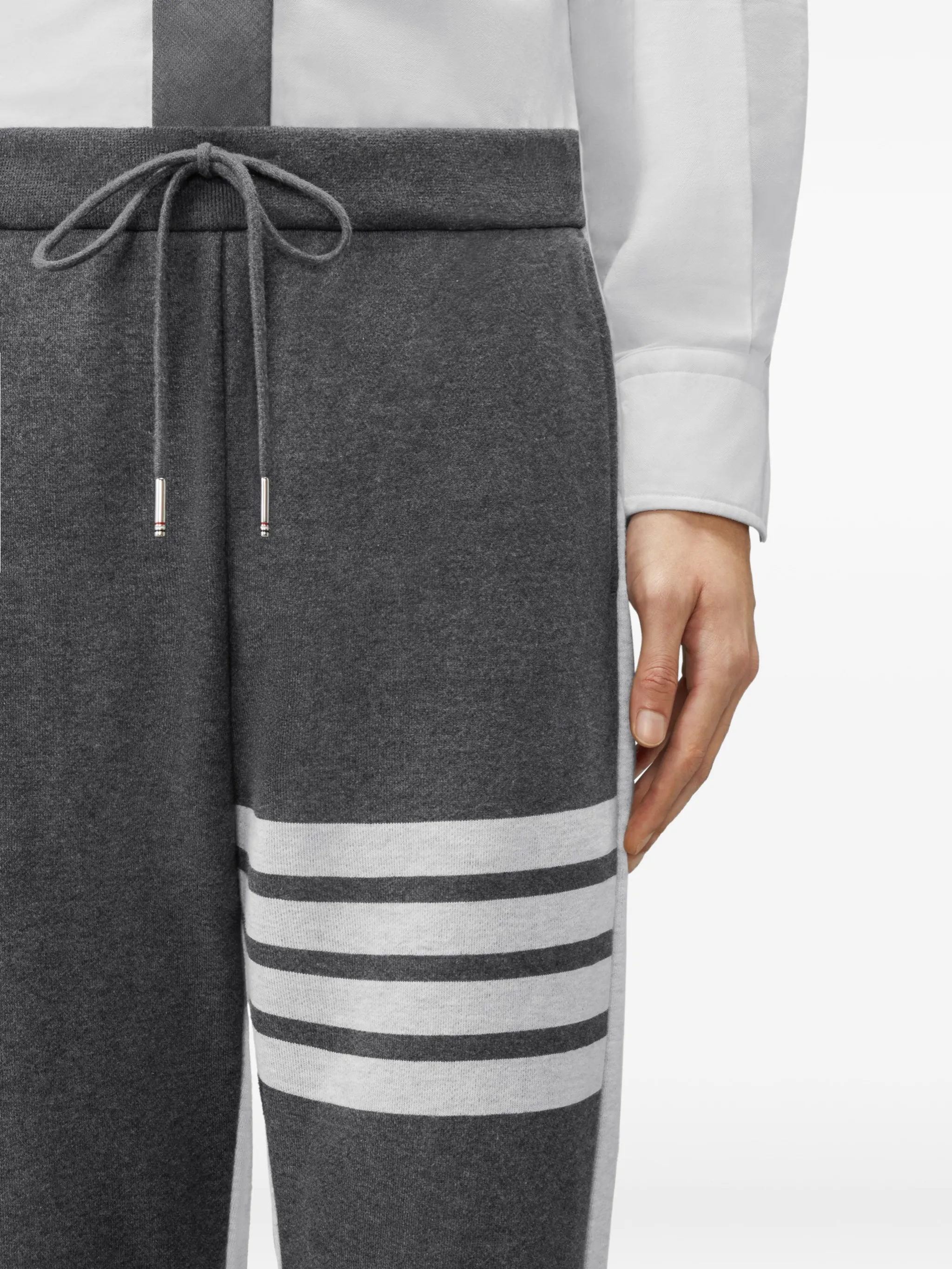 loopback 4-Bar colourblock track pants