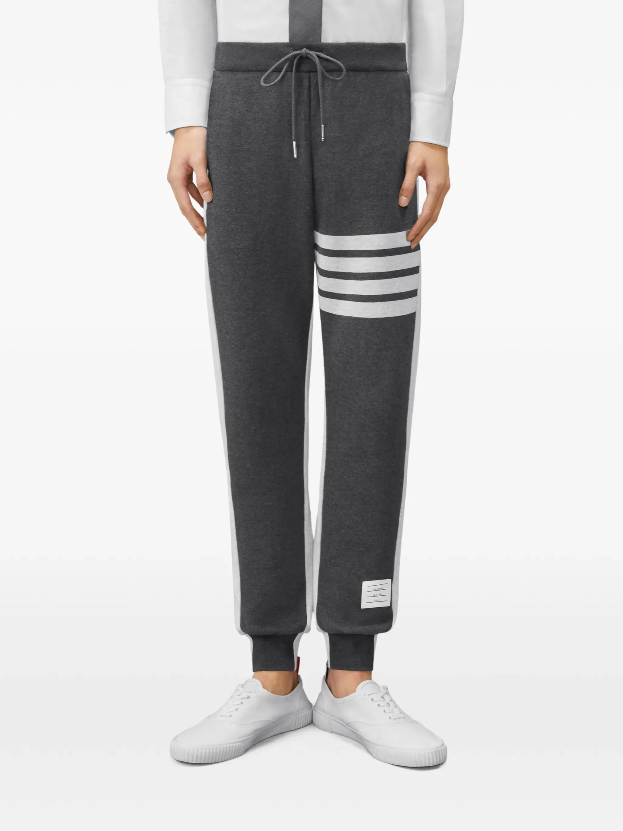 loopback 4-Bar colourblock track pants