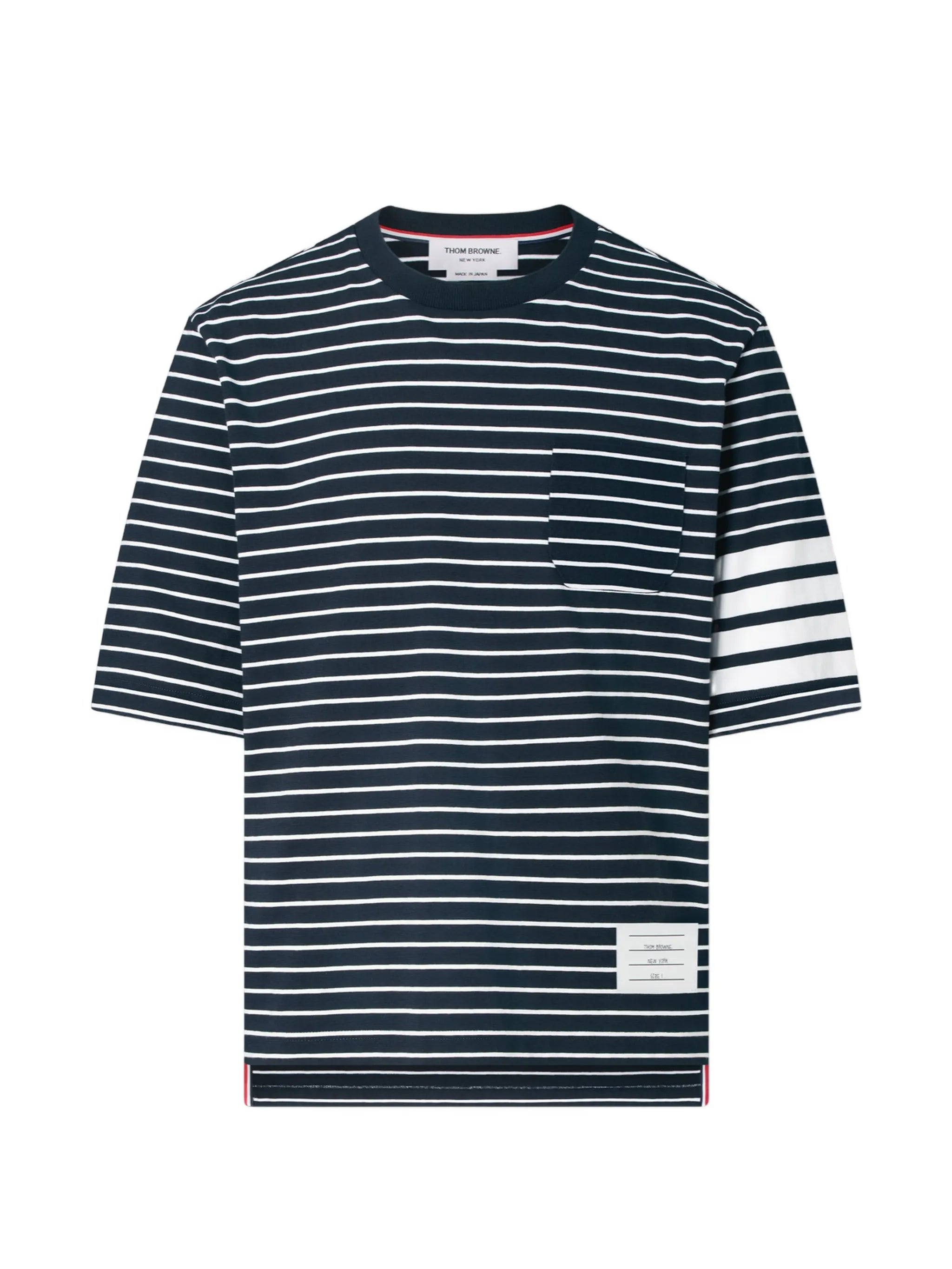 4-Bar striped T-shirt