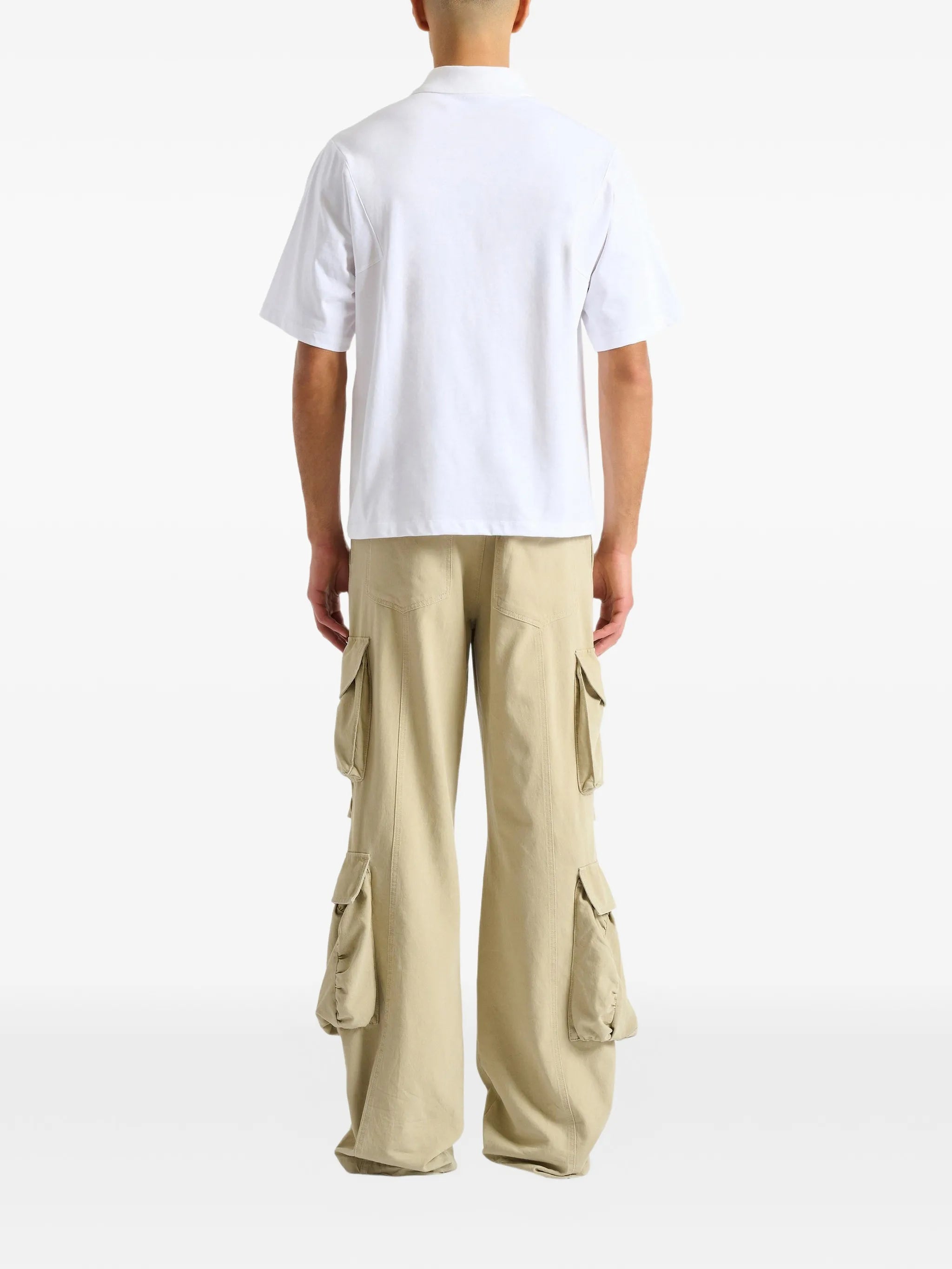printed Balmain Vine polo