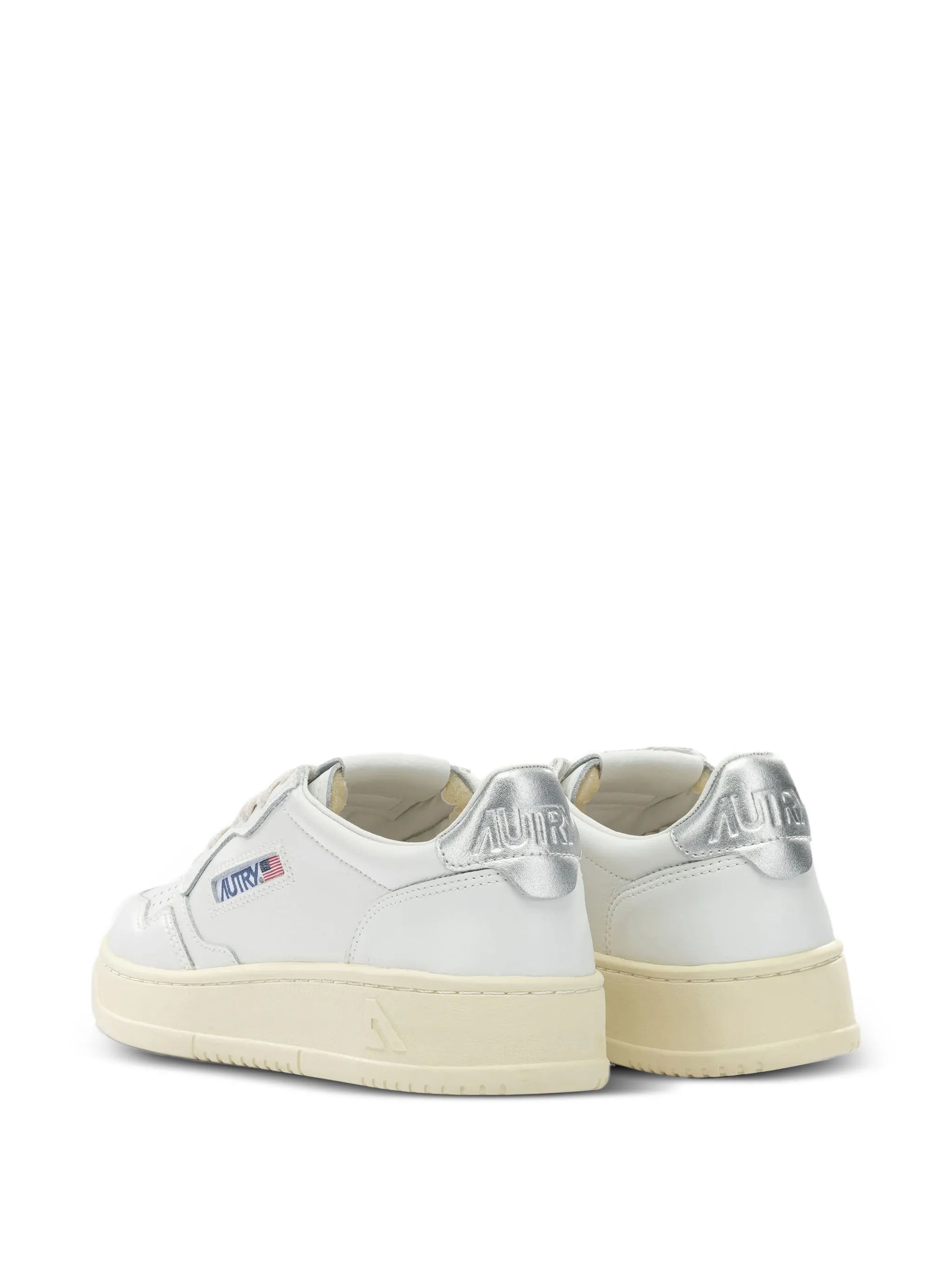 Medalist perforated leather sneakers