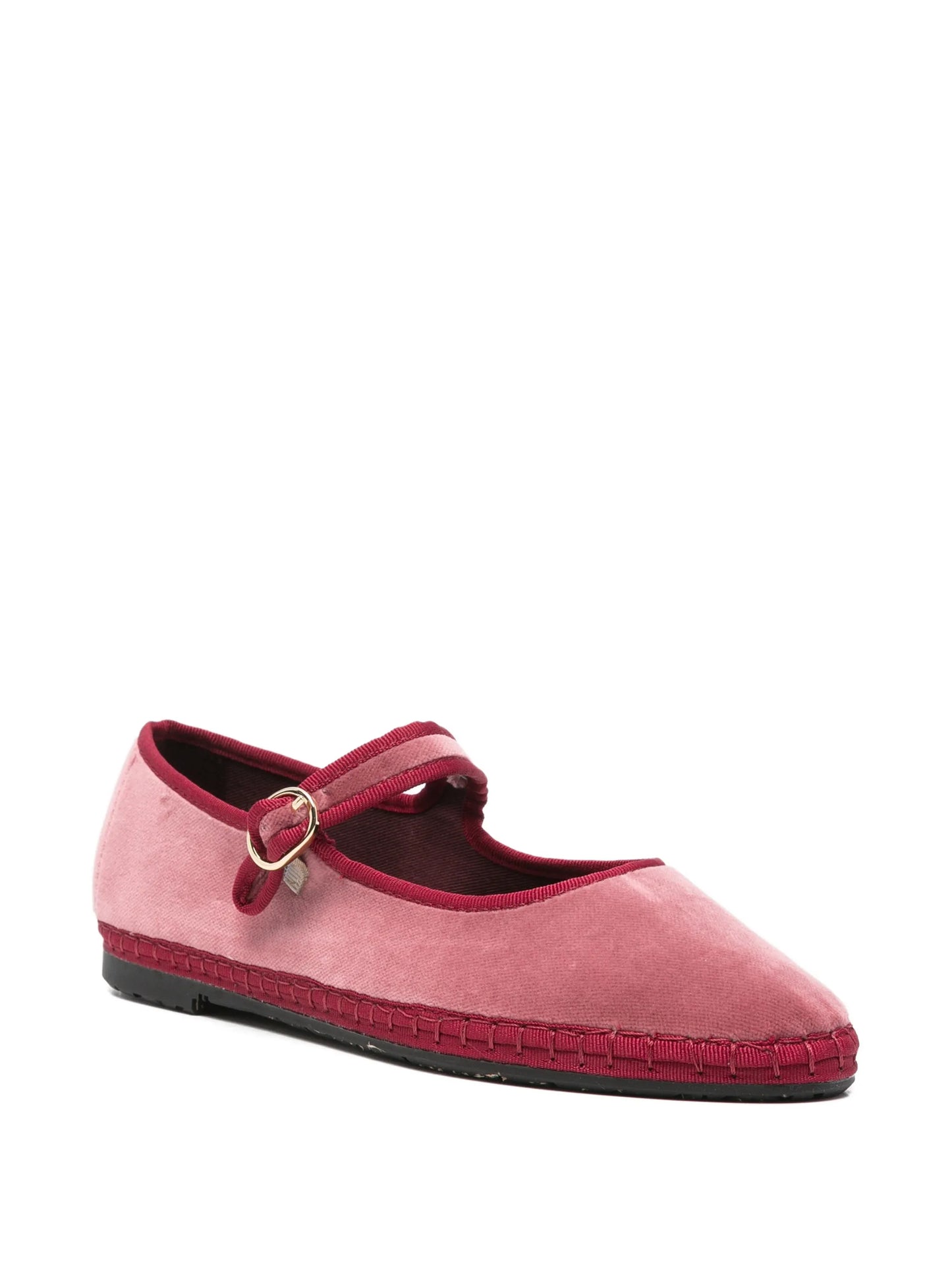 Theresa buckle-fastening ballet flats