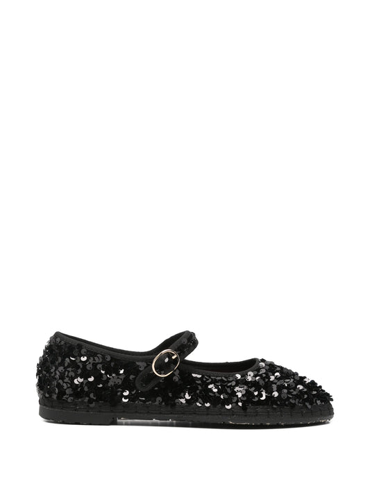 The Little Prince sequin-embellished ballet flats
