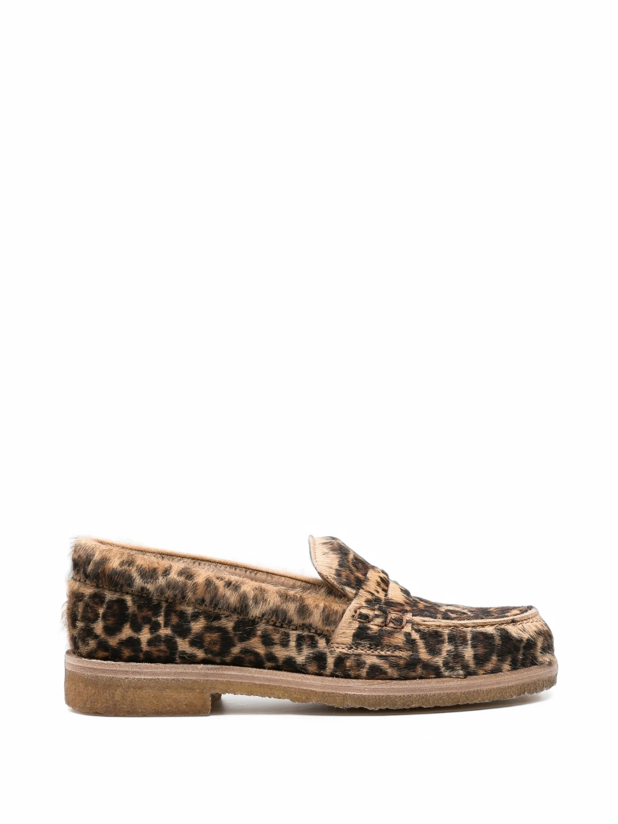 Jerry loafers in leopard-print pony