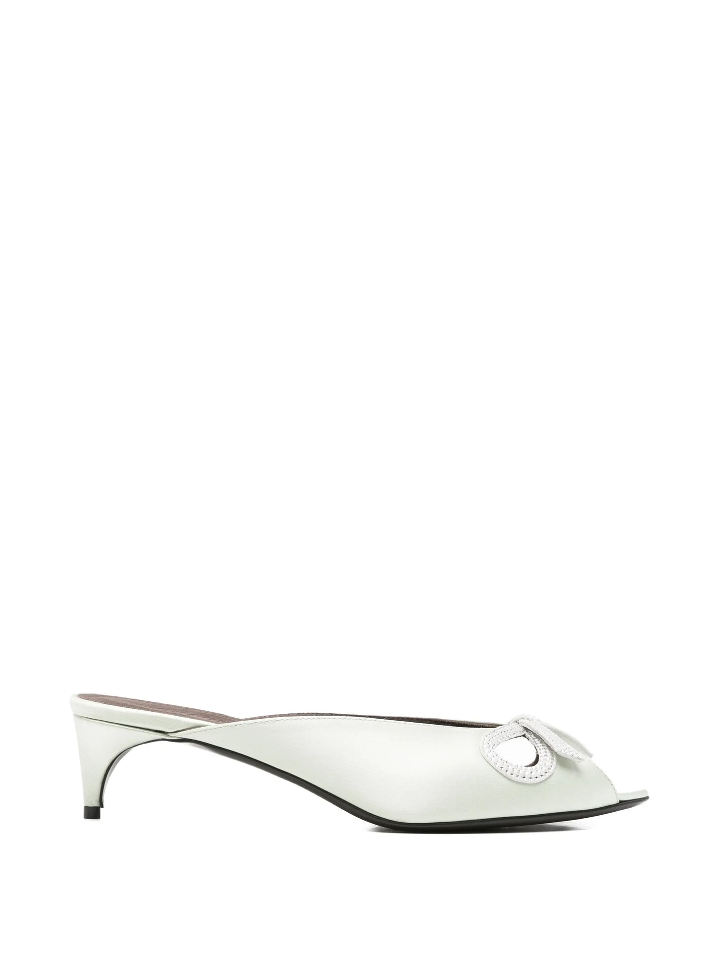 Audrey crystal-embellished mules