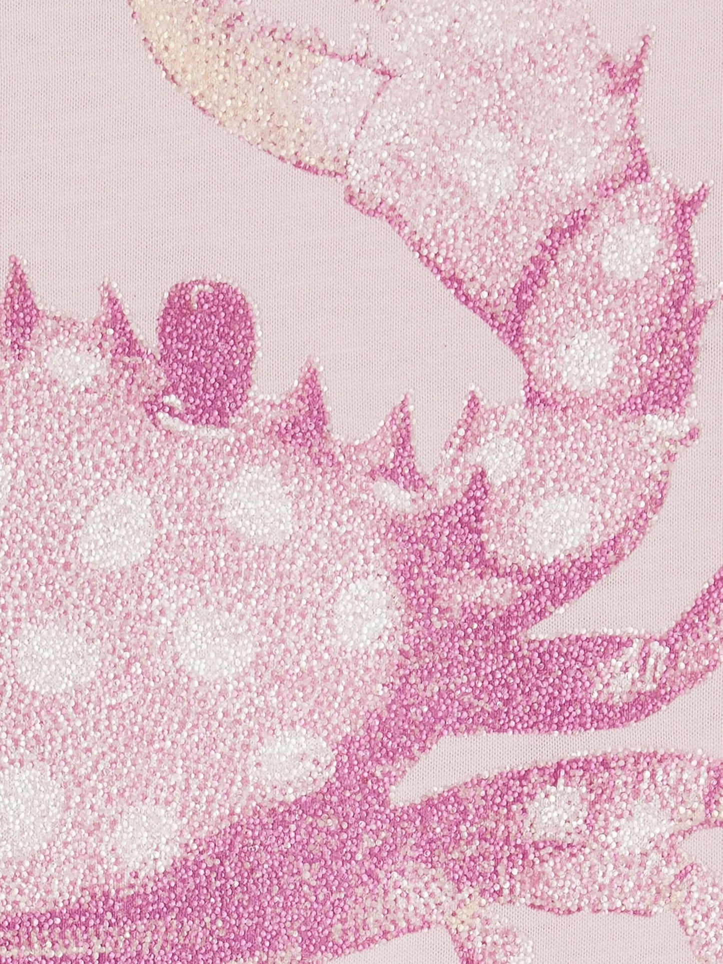 crab-print T-shirt