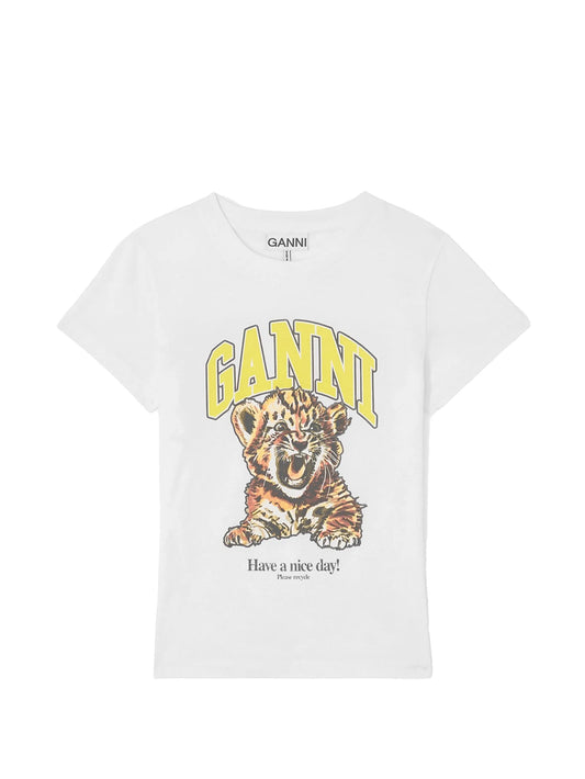 graphic-print T-shirt