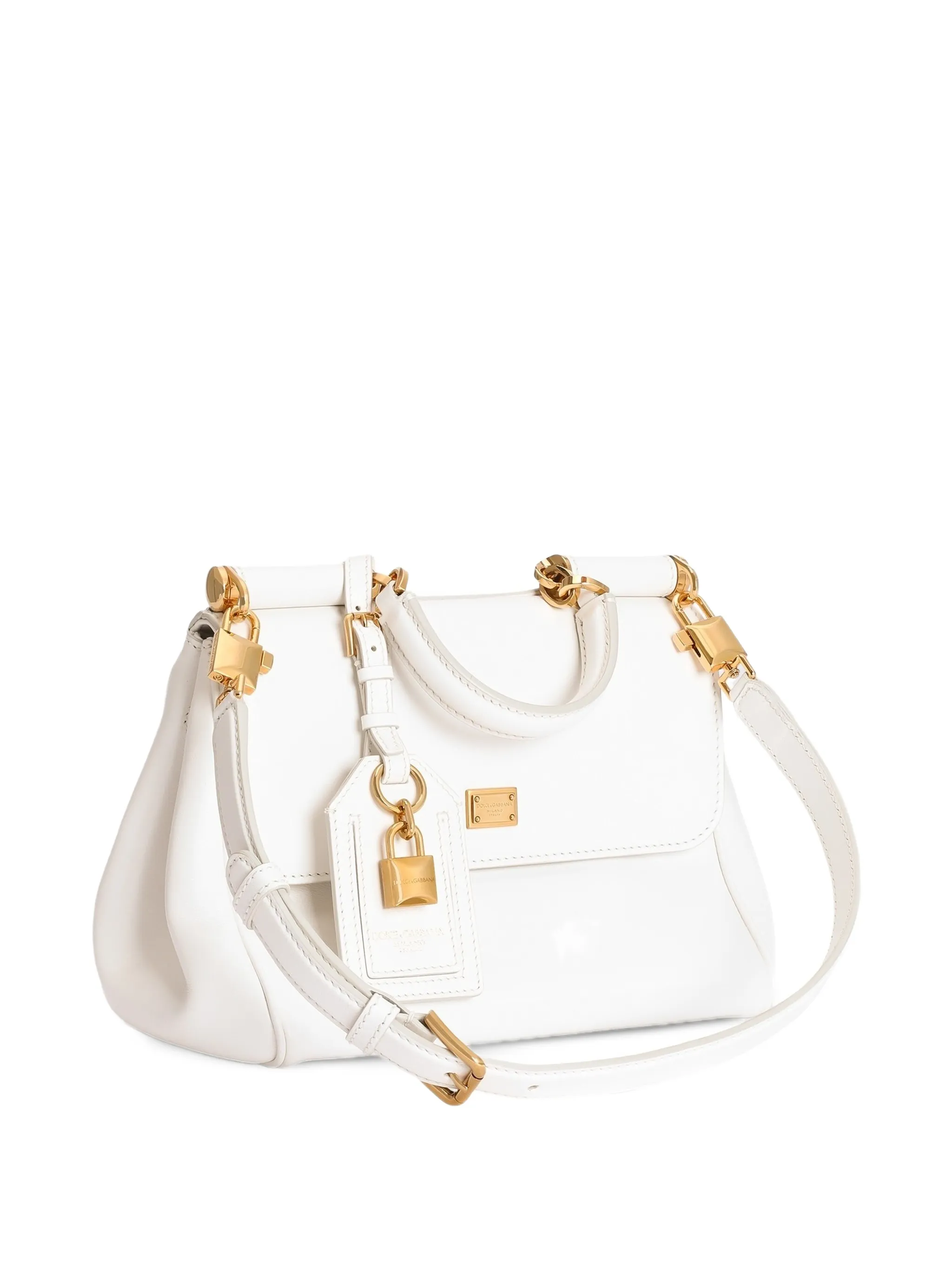 Small My Sicily handbag in plongé calfskin