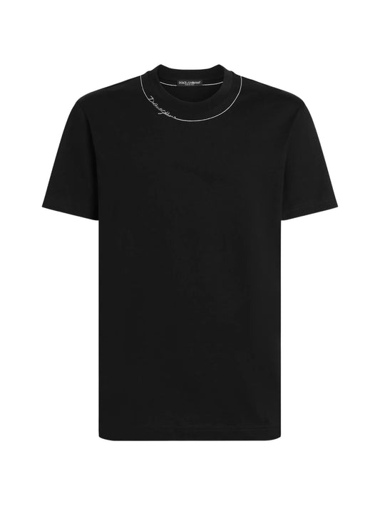 cotton t-shirt with embroidery
