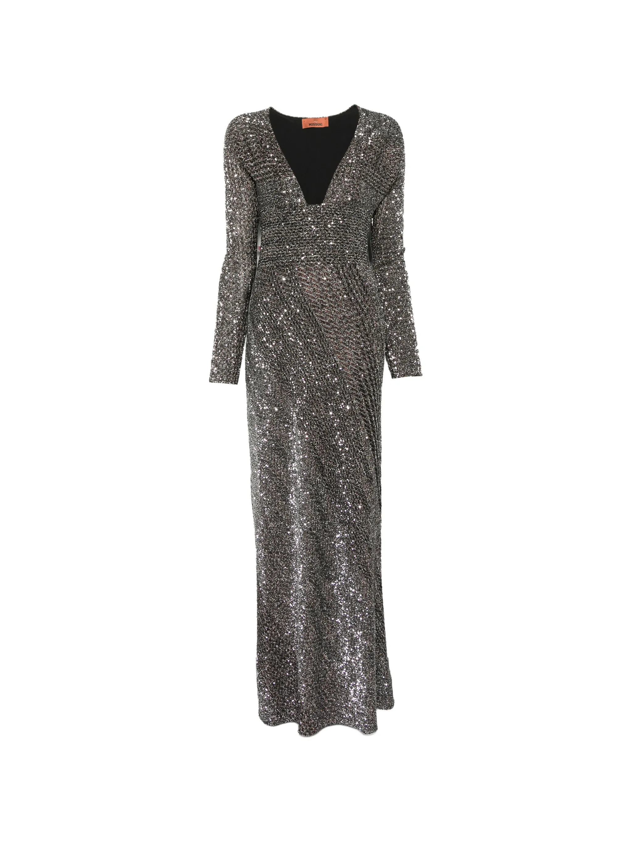 long dress with sequins