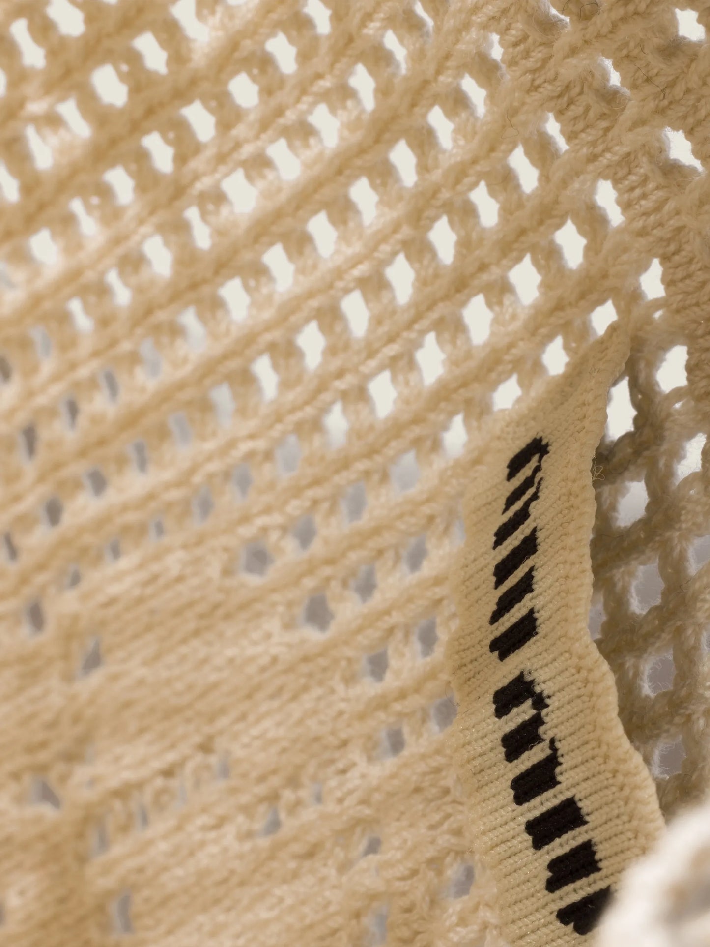 cotton crochet handbag