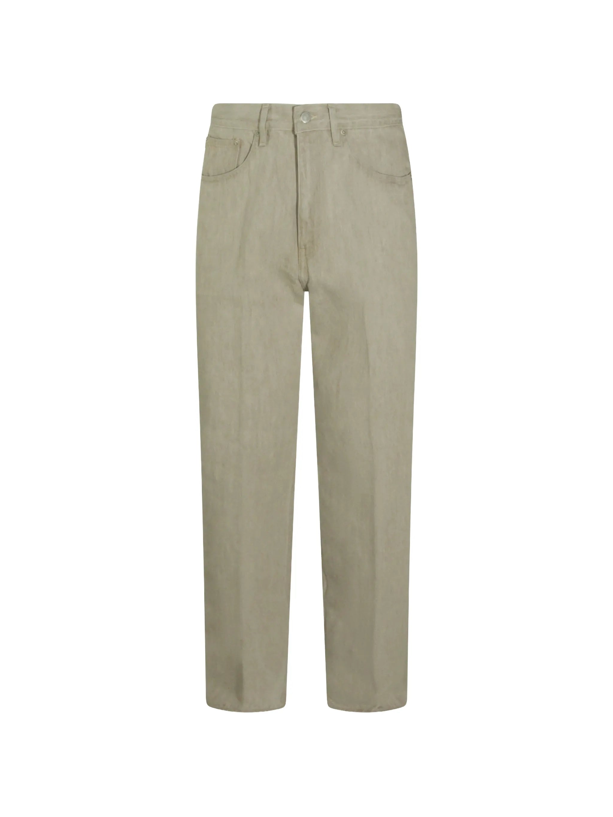 straight-leg jeans