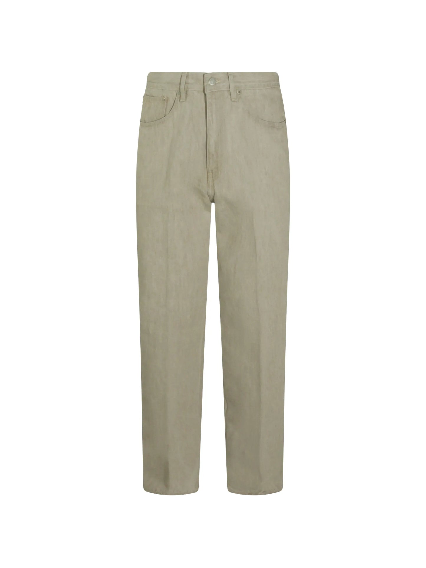 straight-leg jeans