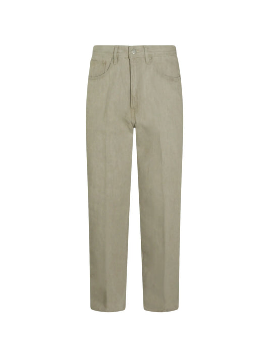 straight-leg jeans