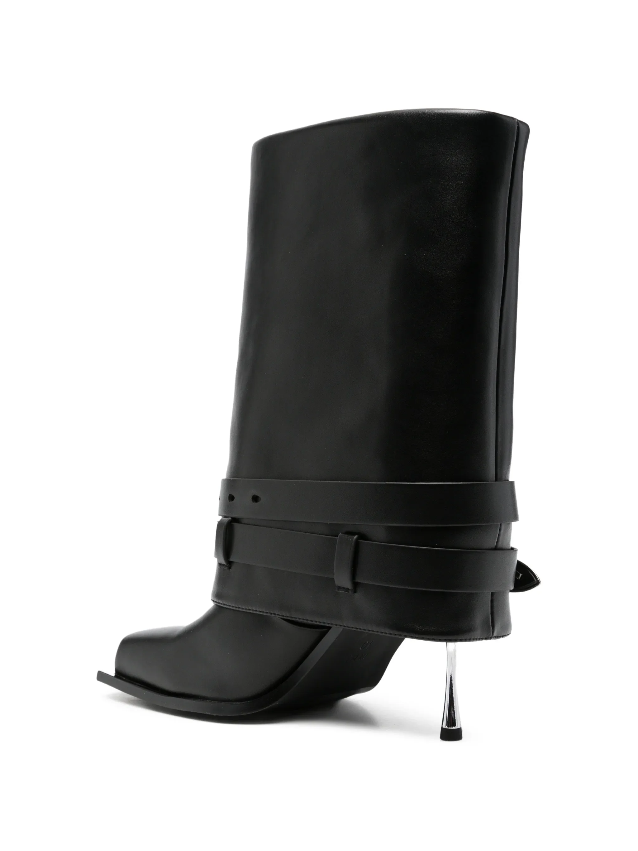 Emilia buckled leather boots