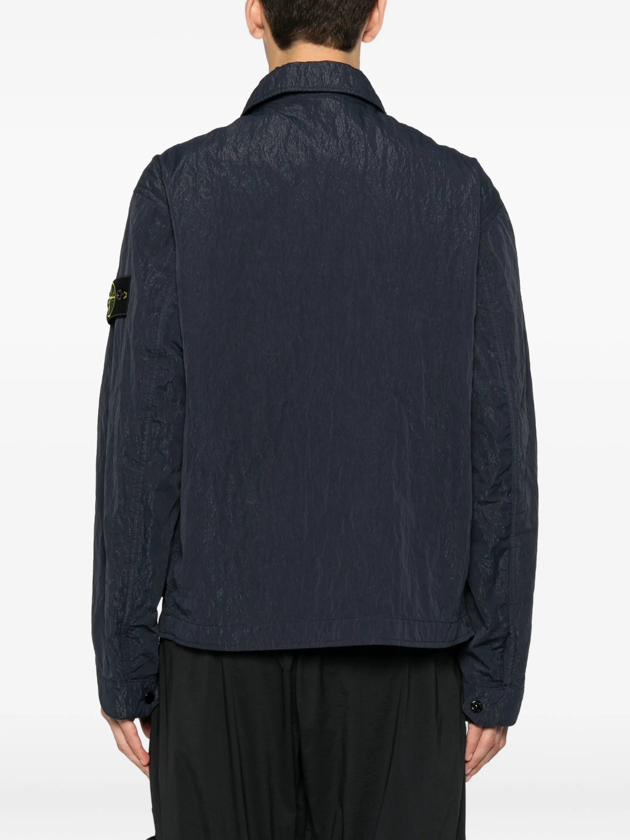 logo-patch jacket
