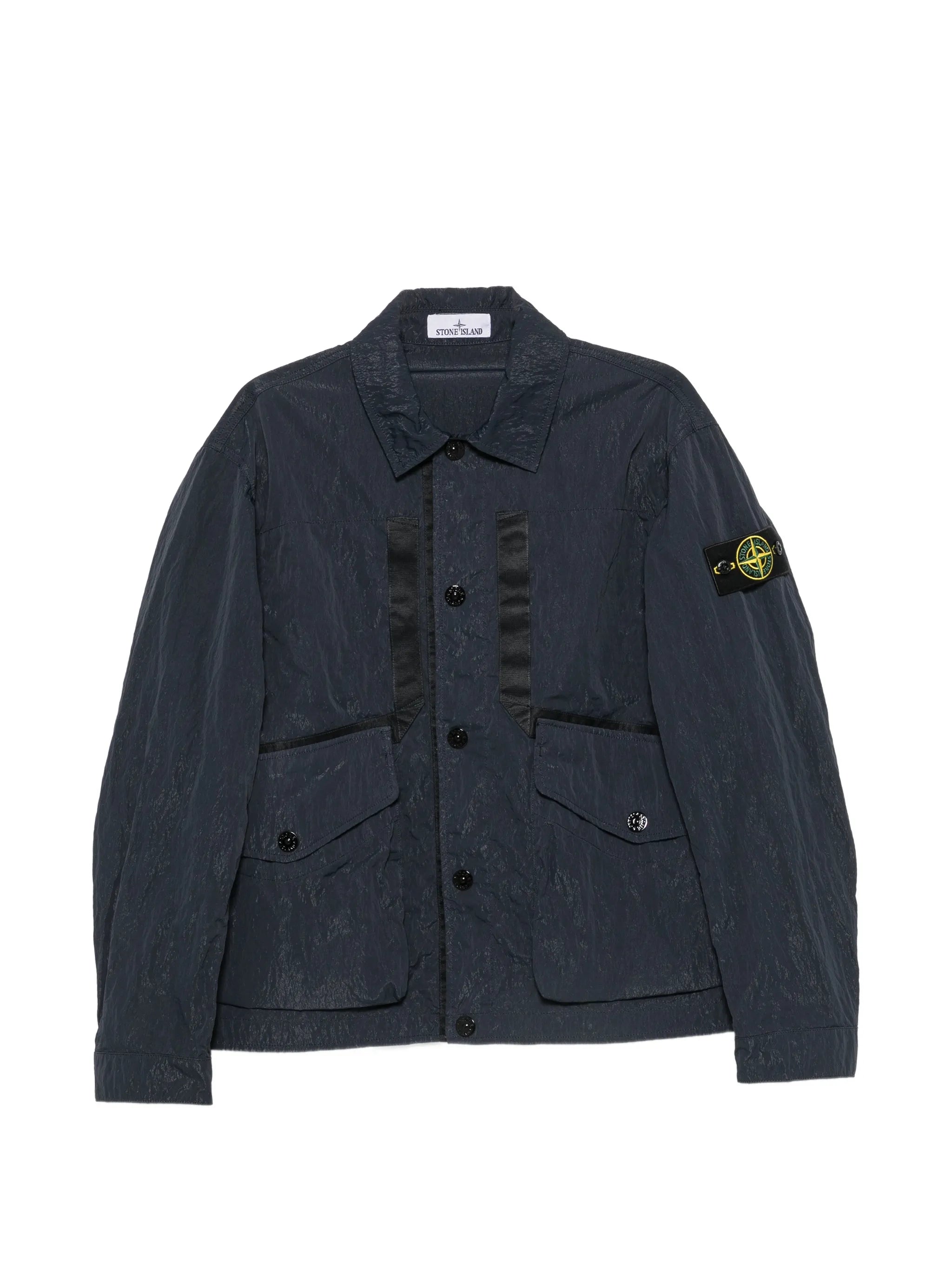 logo-patch jacket