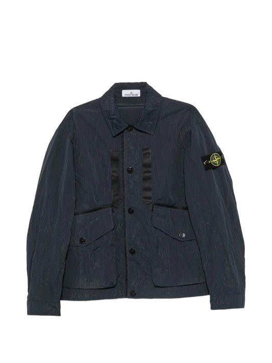 logo-patch jacket