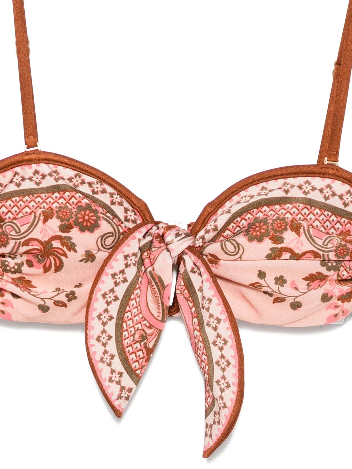 paisley-print bikini