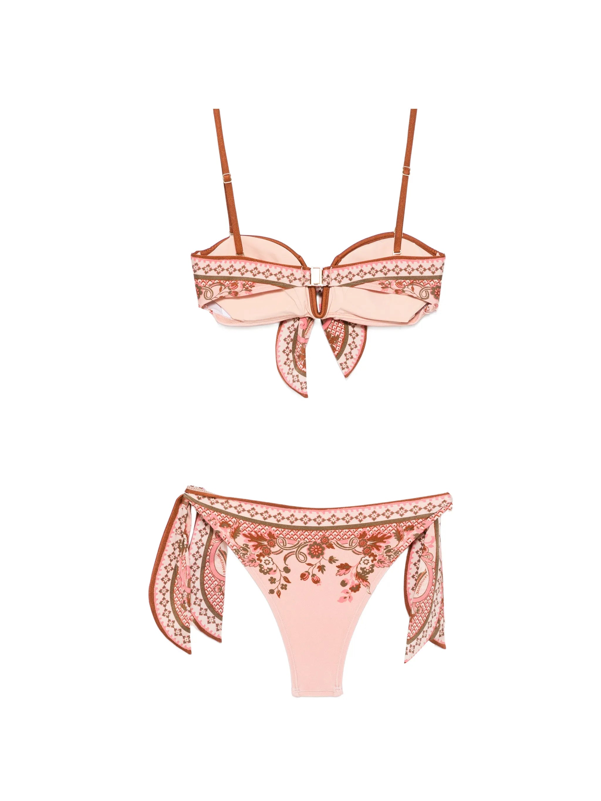 paisley-print bikini