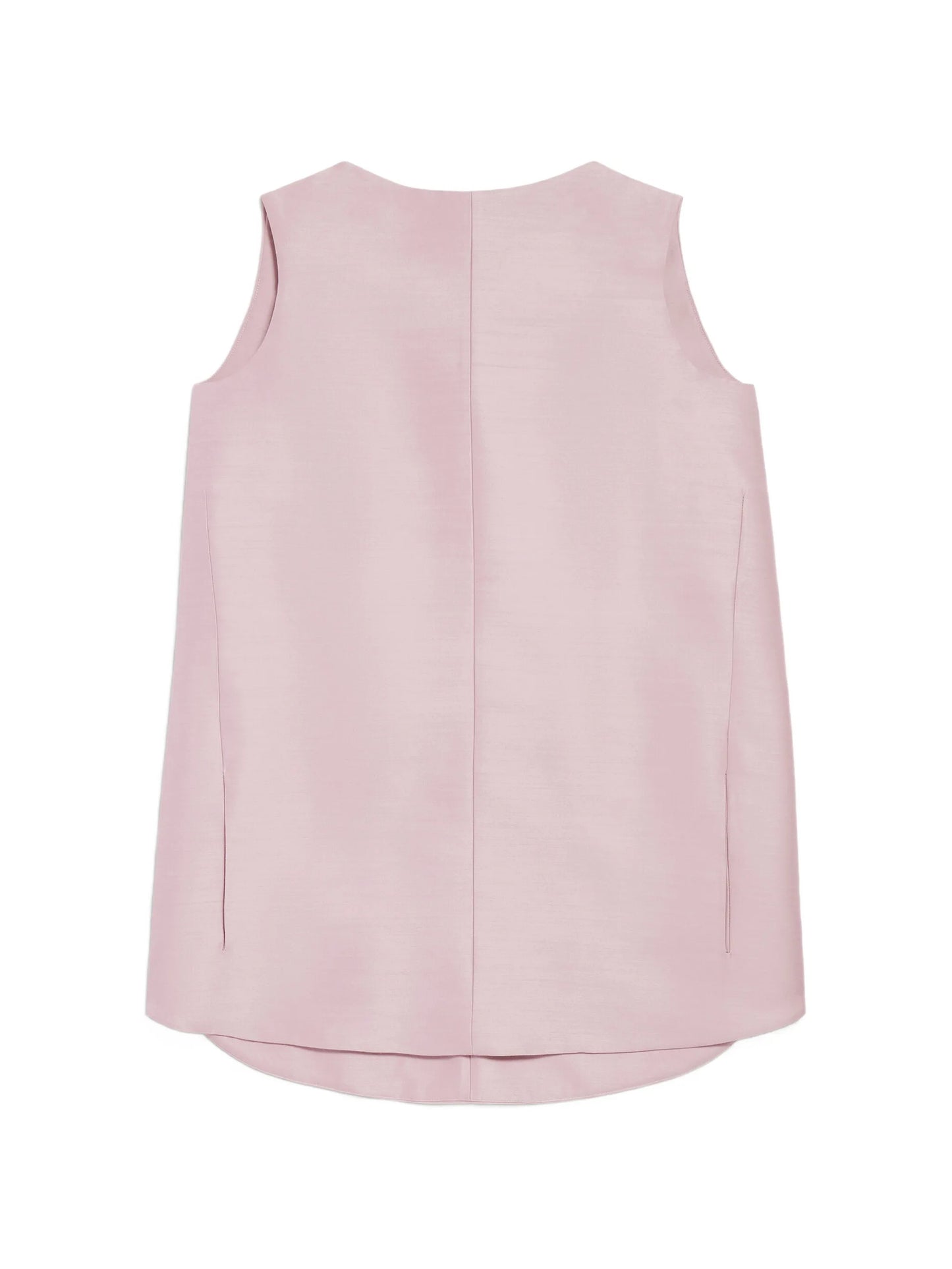 sleeveless A-line mini dress