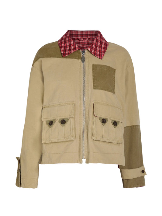 Marcelle reversible barn jacket