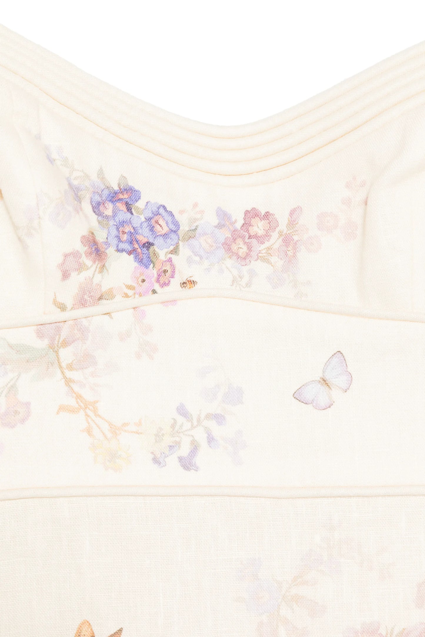 floral-print midi dress