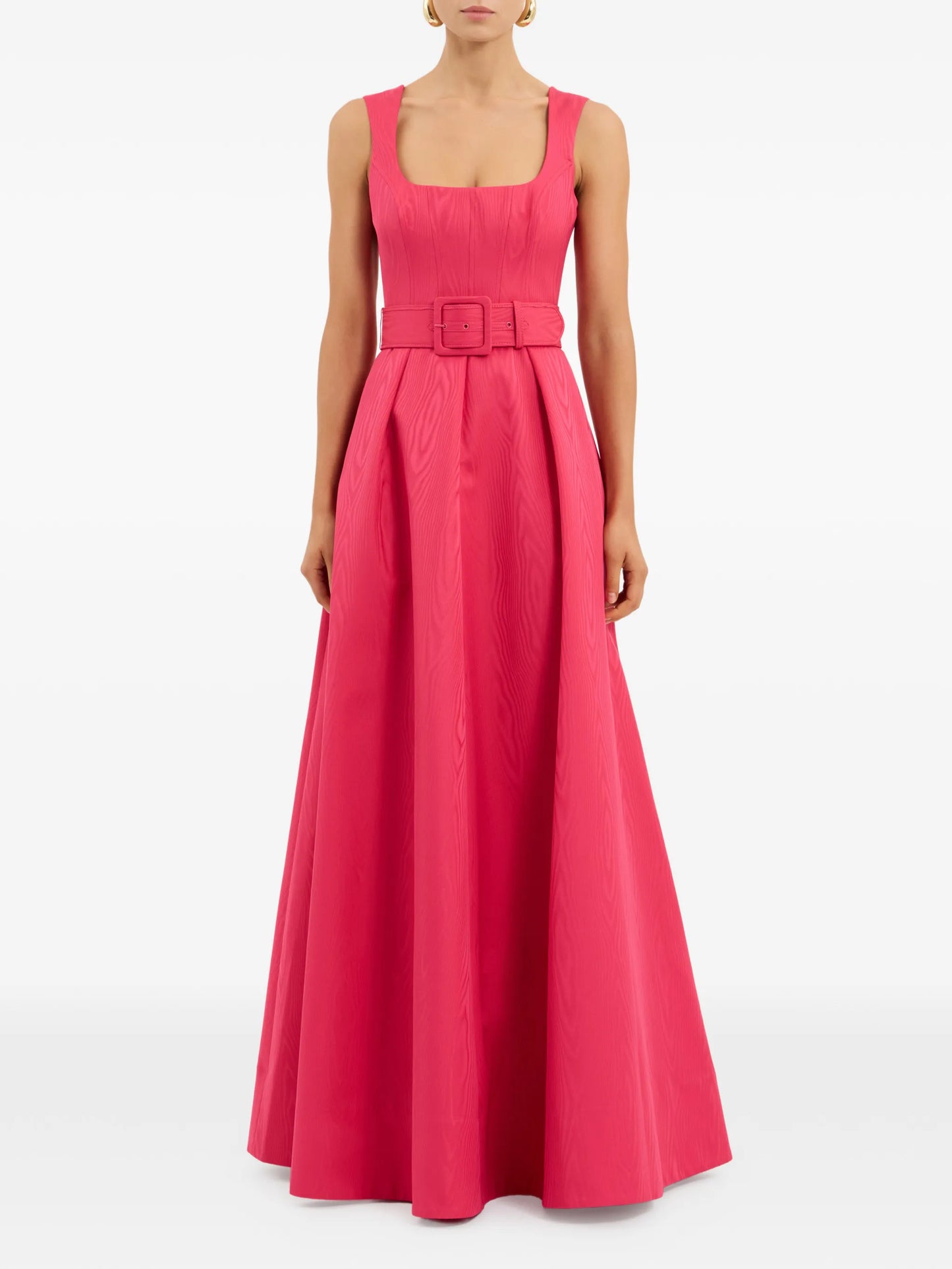 Rosalia belted gown