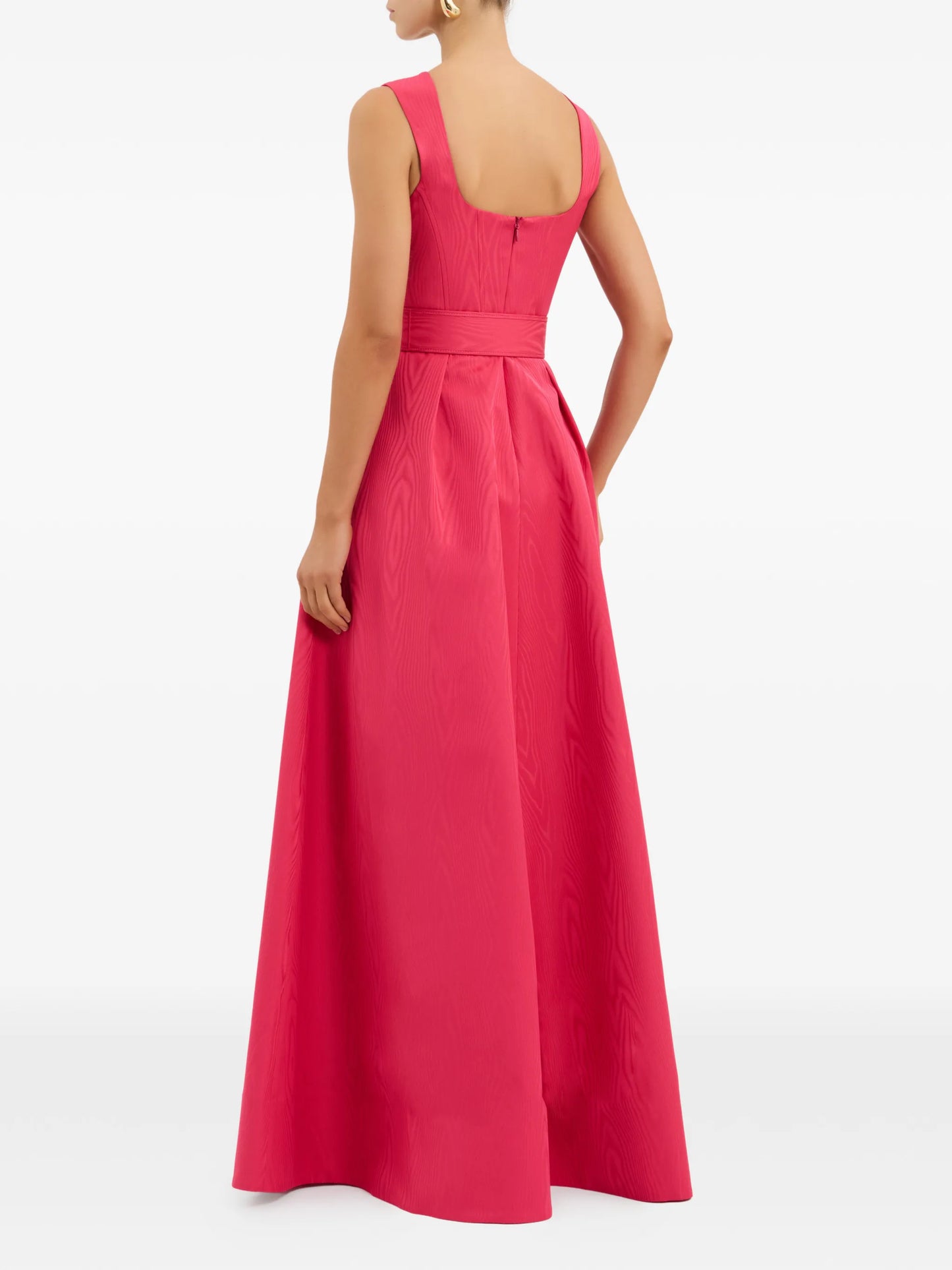 Rosalia belted gown