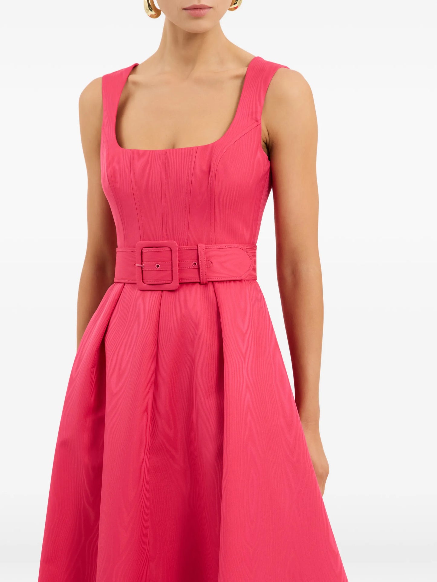 Rosalia belted gown