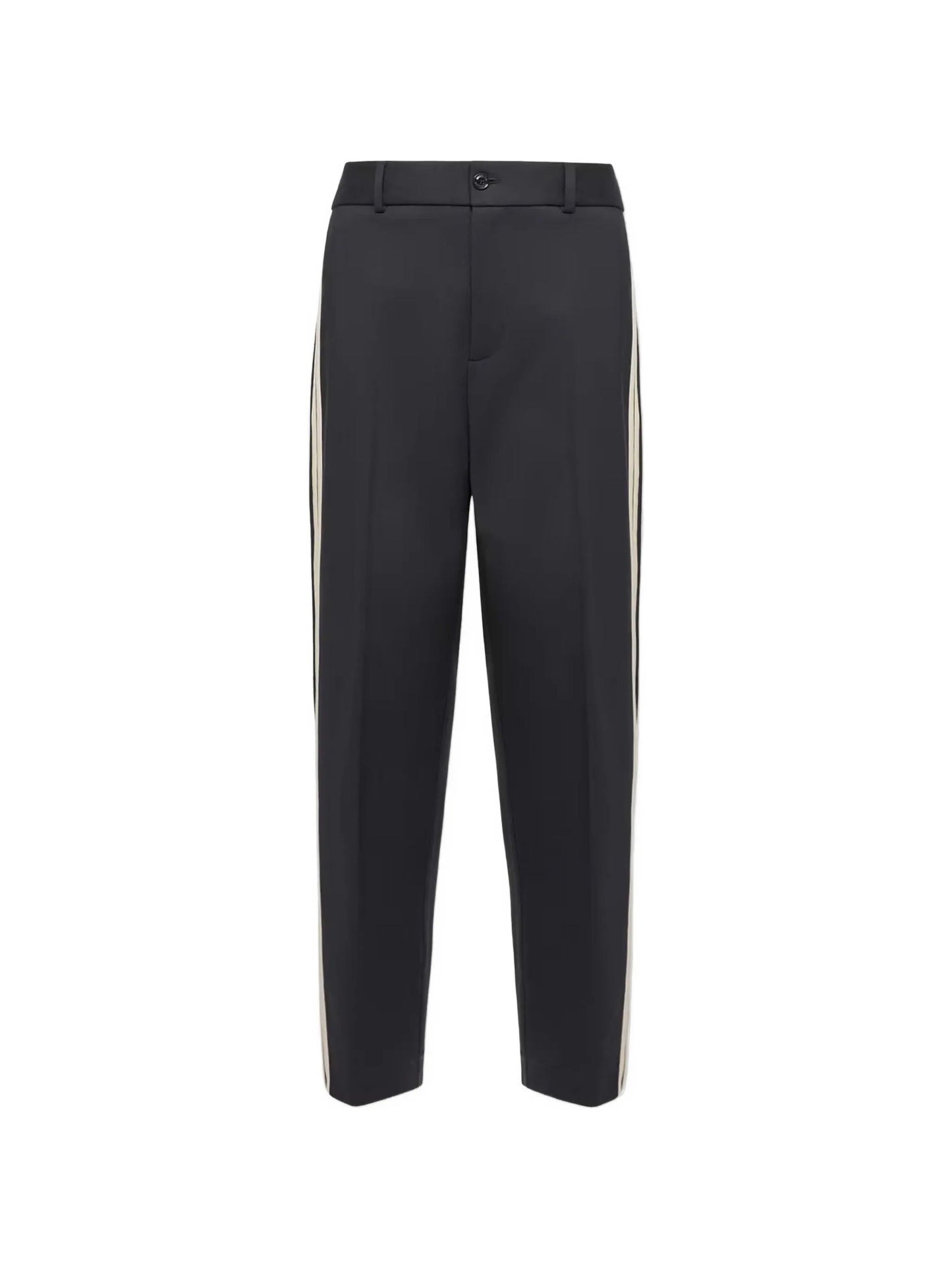 STRETCH CTN-NYLON BLEND TRACK PANTS NAVY