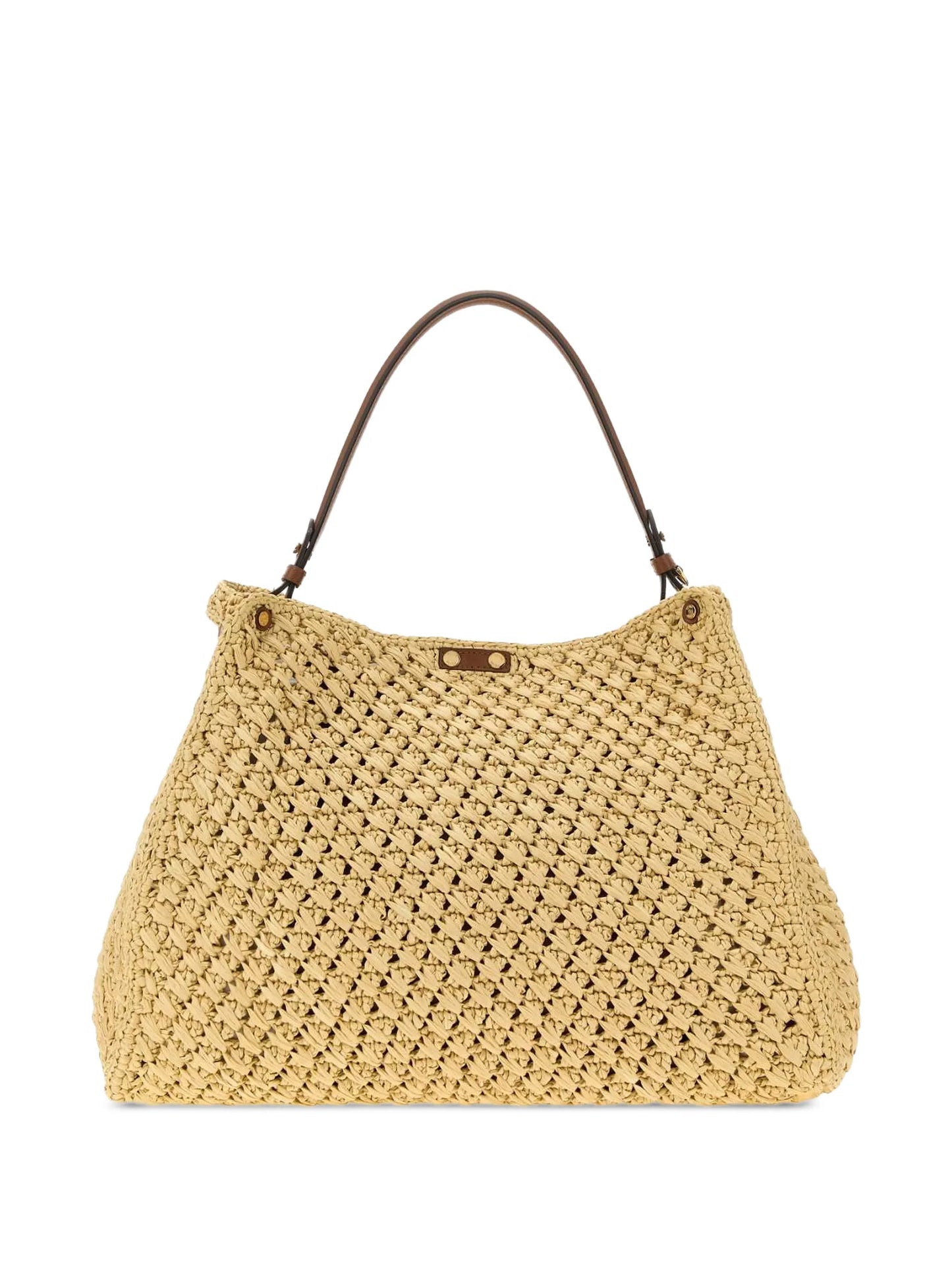 Fendi Way woven shoulder bag