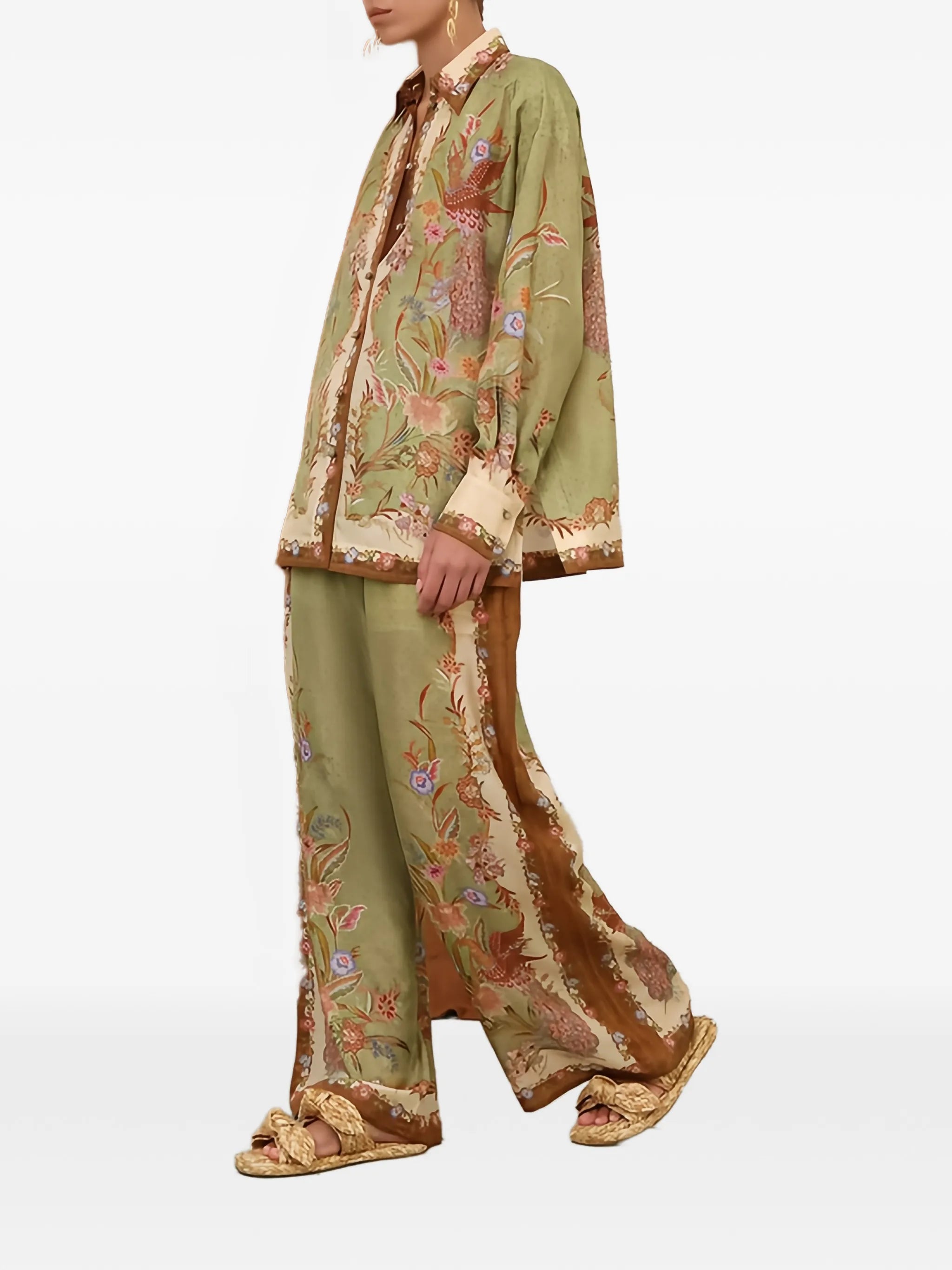 Indra floral-print shirt
