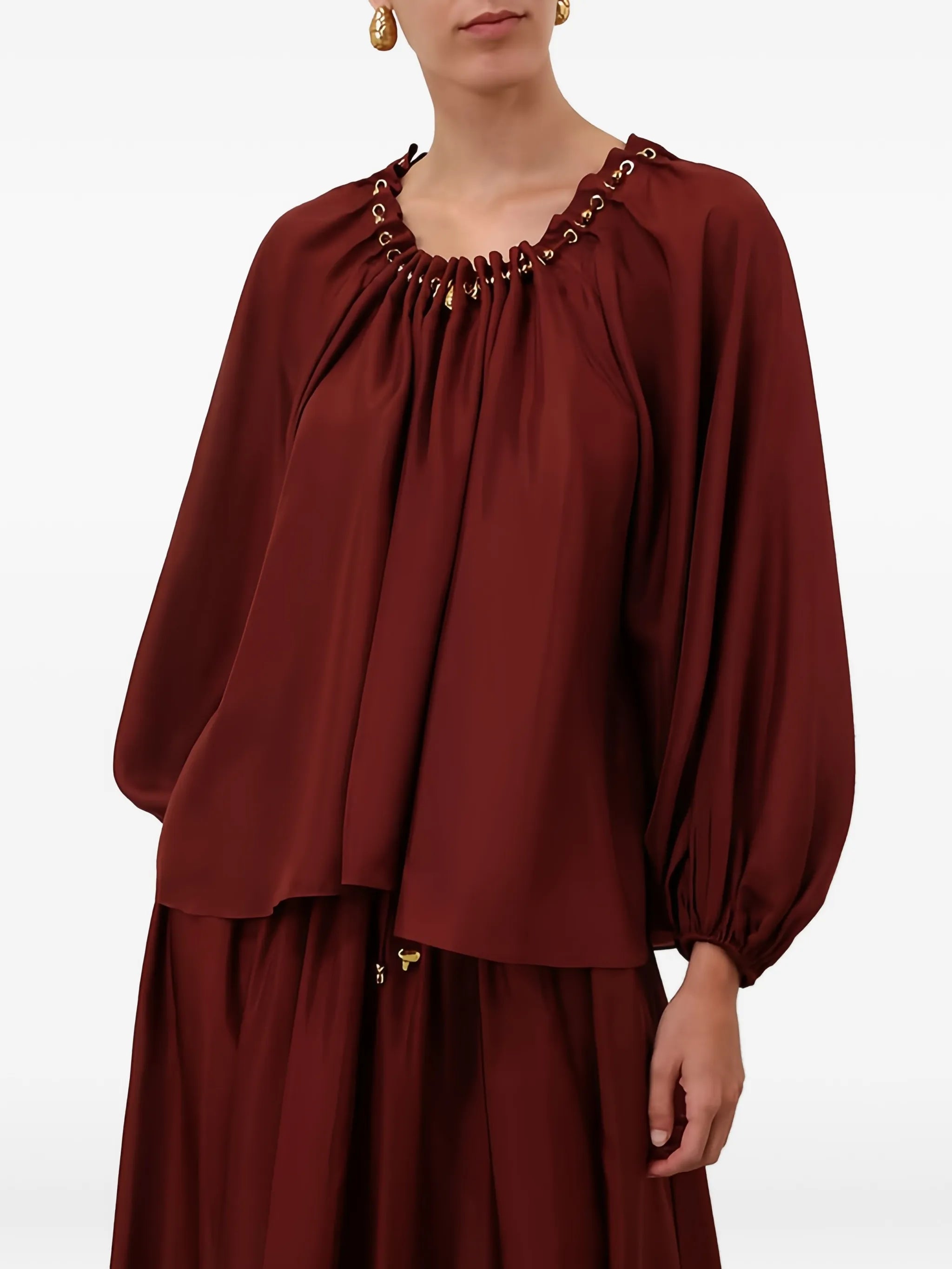 Aster beaded blouse