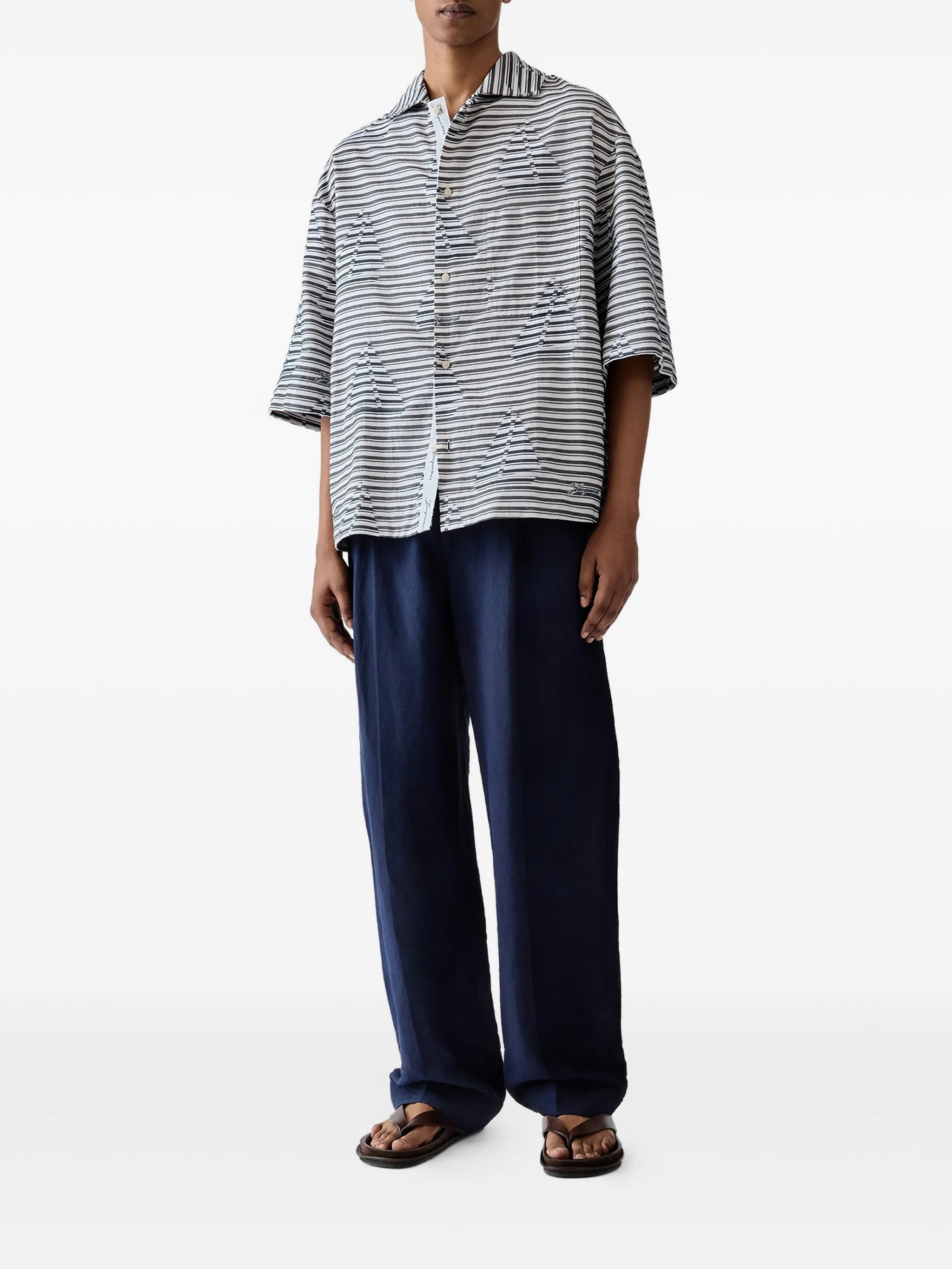 The Plage striped shirt