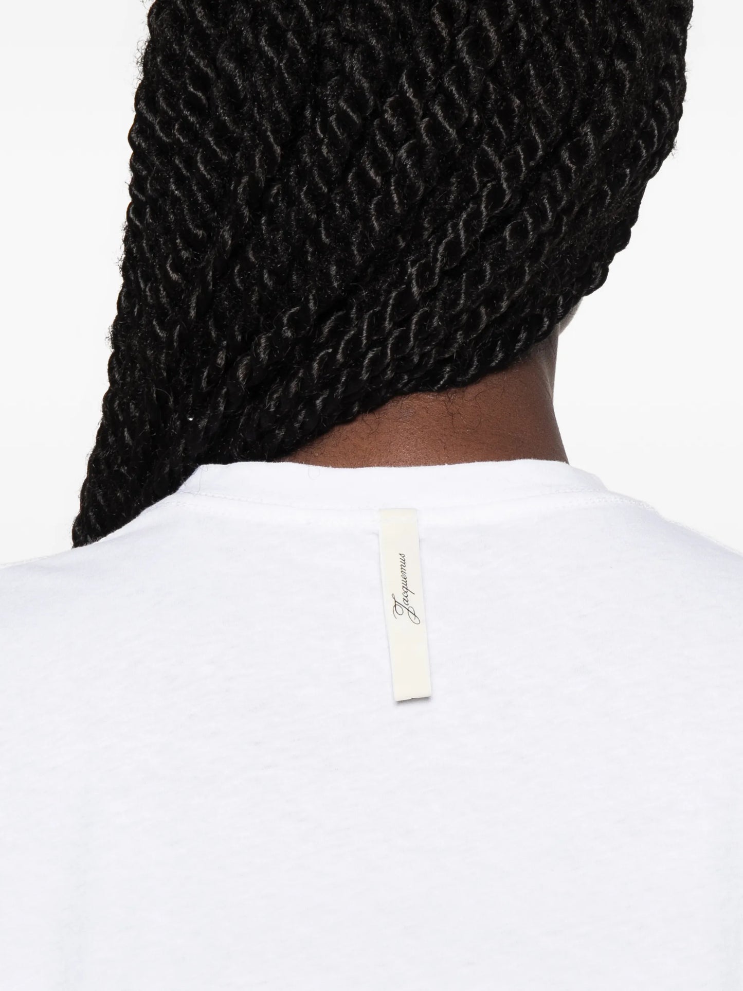 logo-embroidered T-shirt