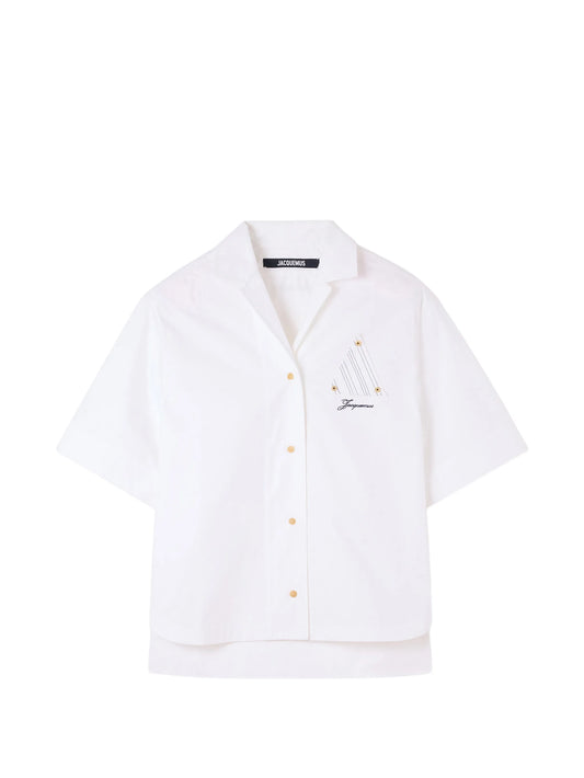 The Martin patch-detail short-sleeved shirt