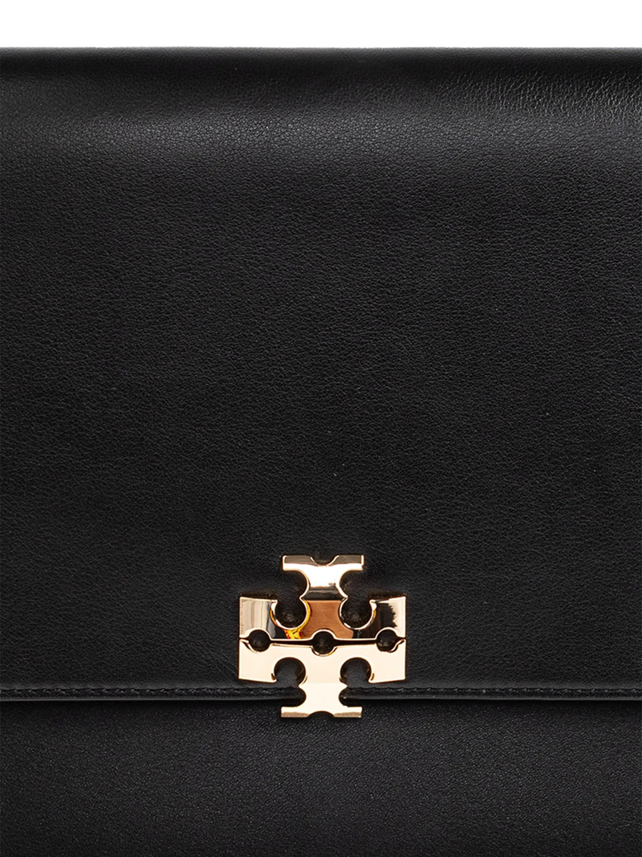 logo-plaque leather tote bag