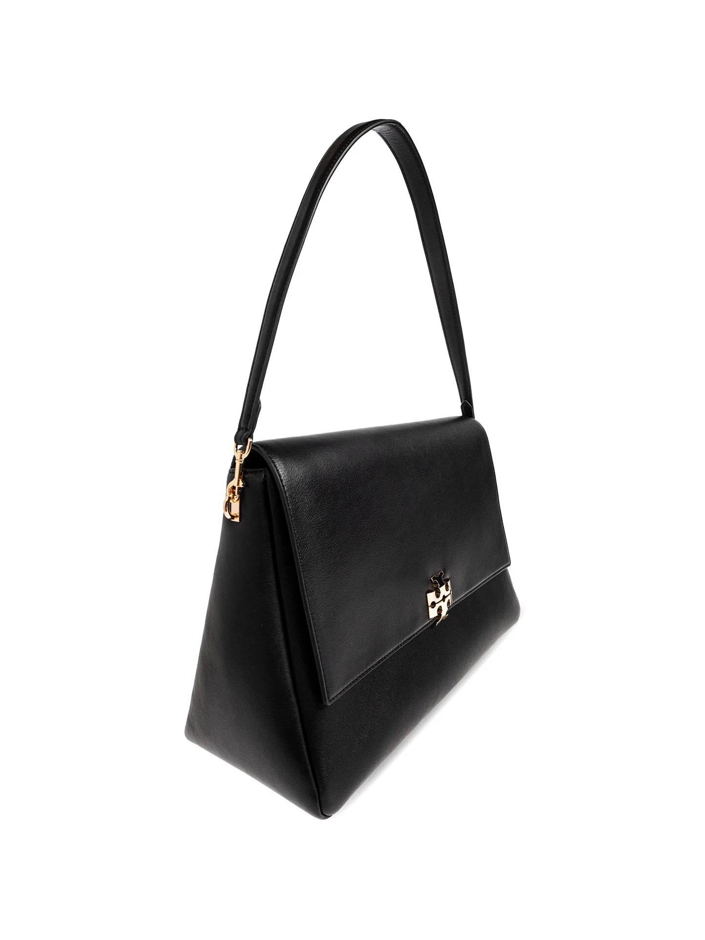 logo-plaque leather tote bag