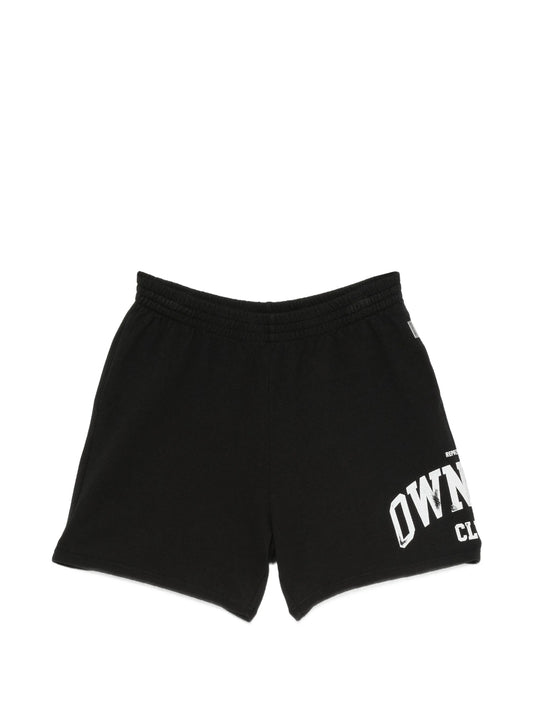 Owners logo-print shorts