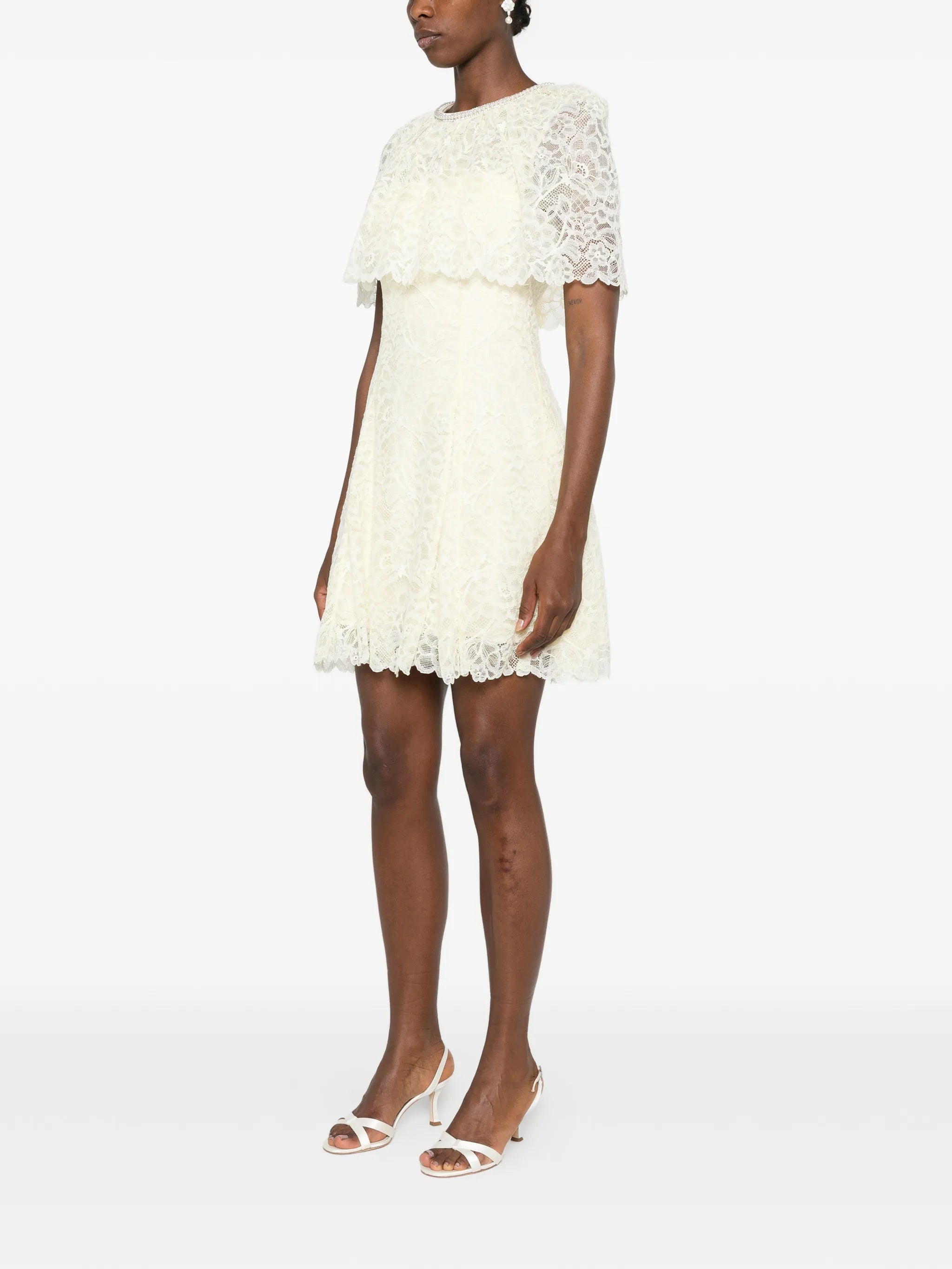 lace mini dress