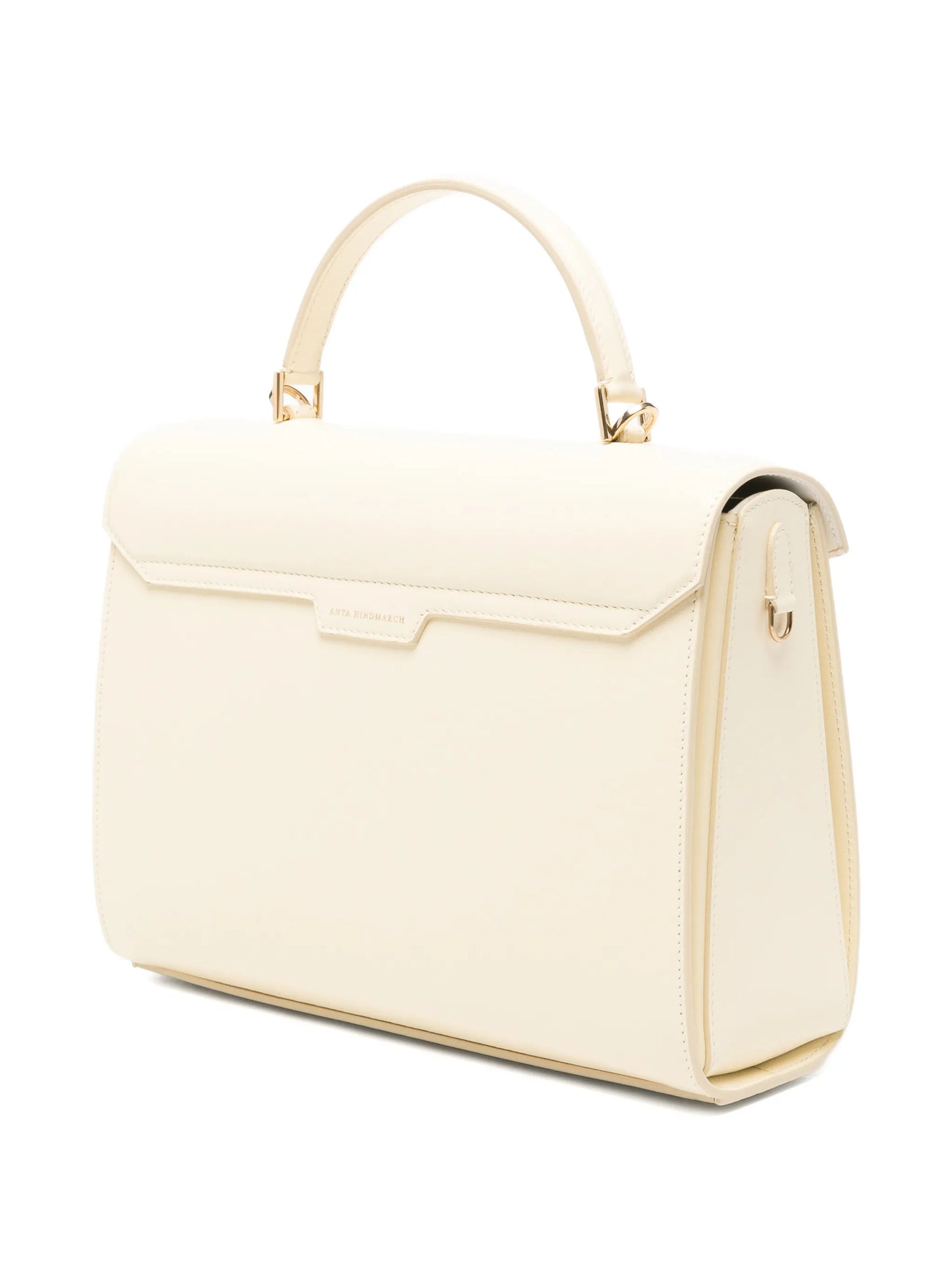 twist-lock top-handle tote bag